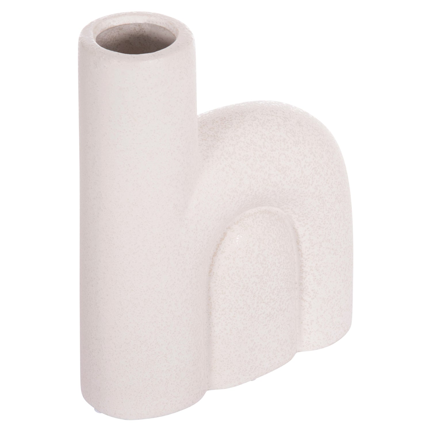 Декоративен керамичен плот за маса Аrcon бяла19x7x24h см