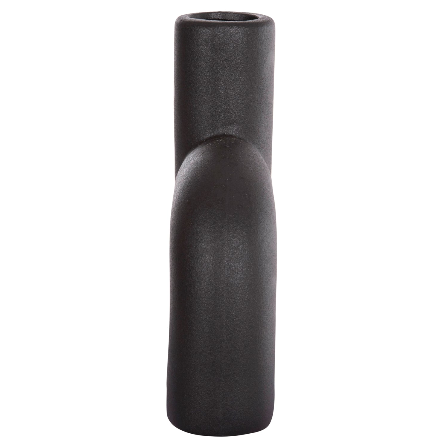 Декоративен керамичен плот за маса ARCON черен мат 19x7x24в см