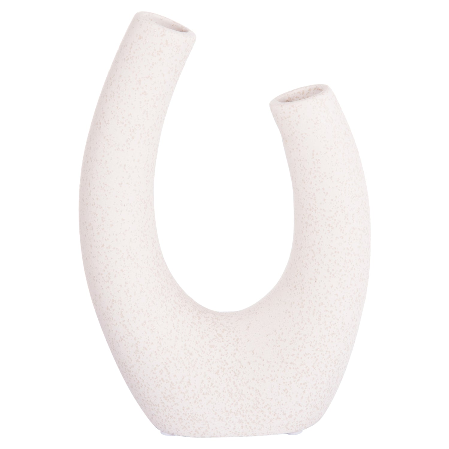 Декоративен керамичен плот замаса елипса, кристален, 15x7x21.5 см