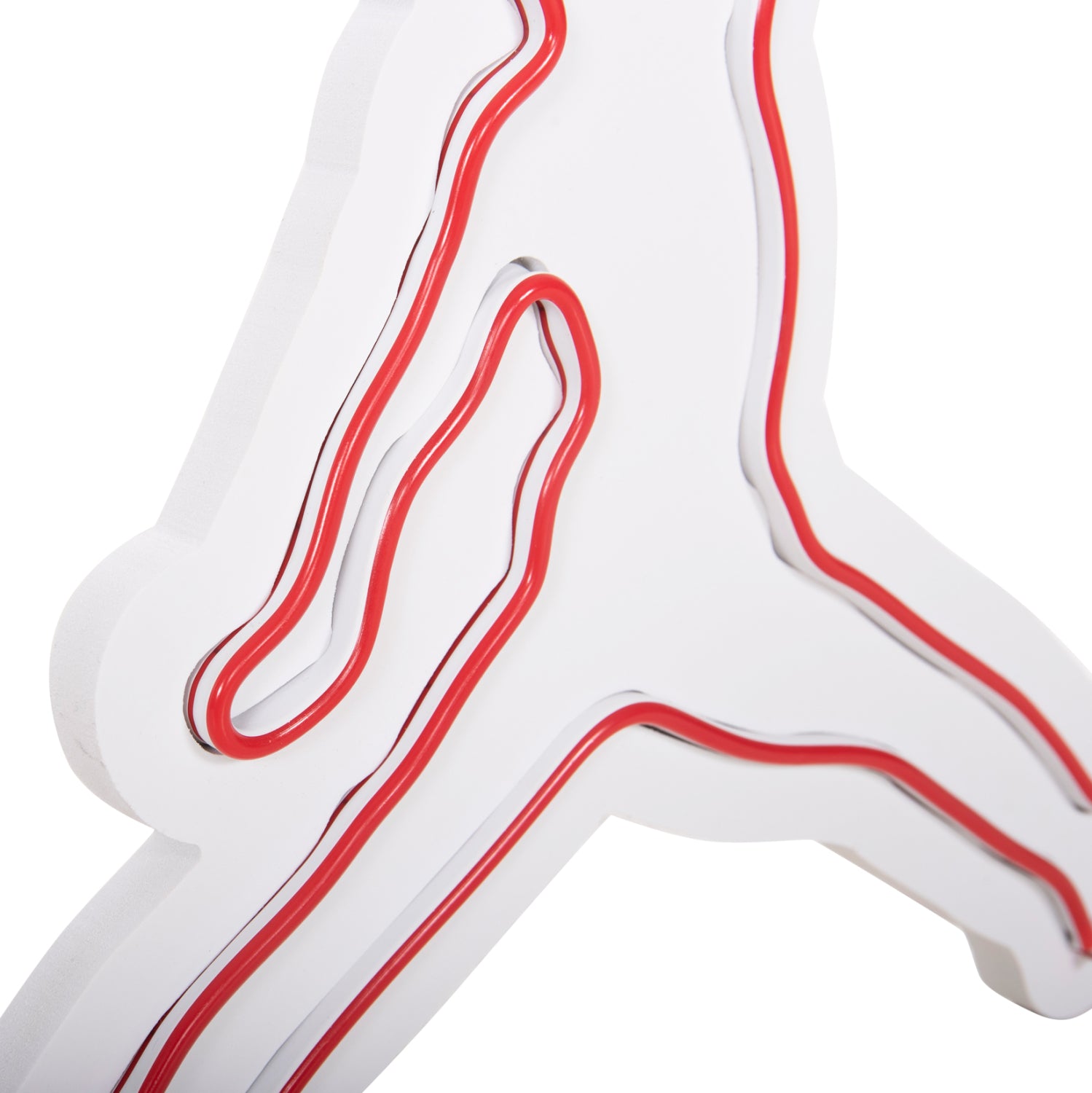 Осветяваща стенна декоративна фигурка с баскетболна легенда 40x2x39.5см