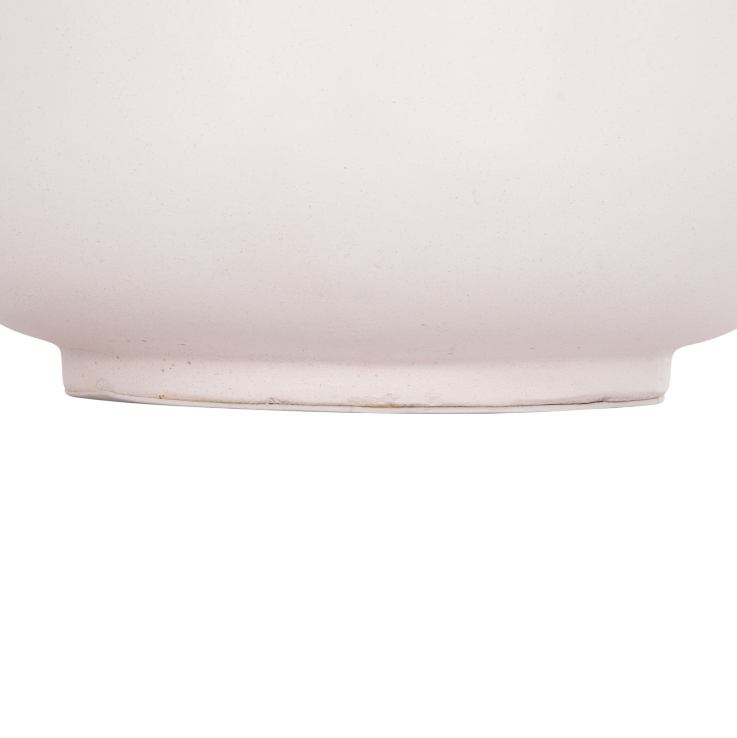 Декоративна подова ваза Линтер фибро цимент бял--тиково дърво φ41x47hcm.