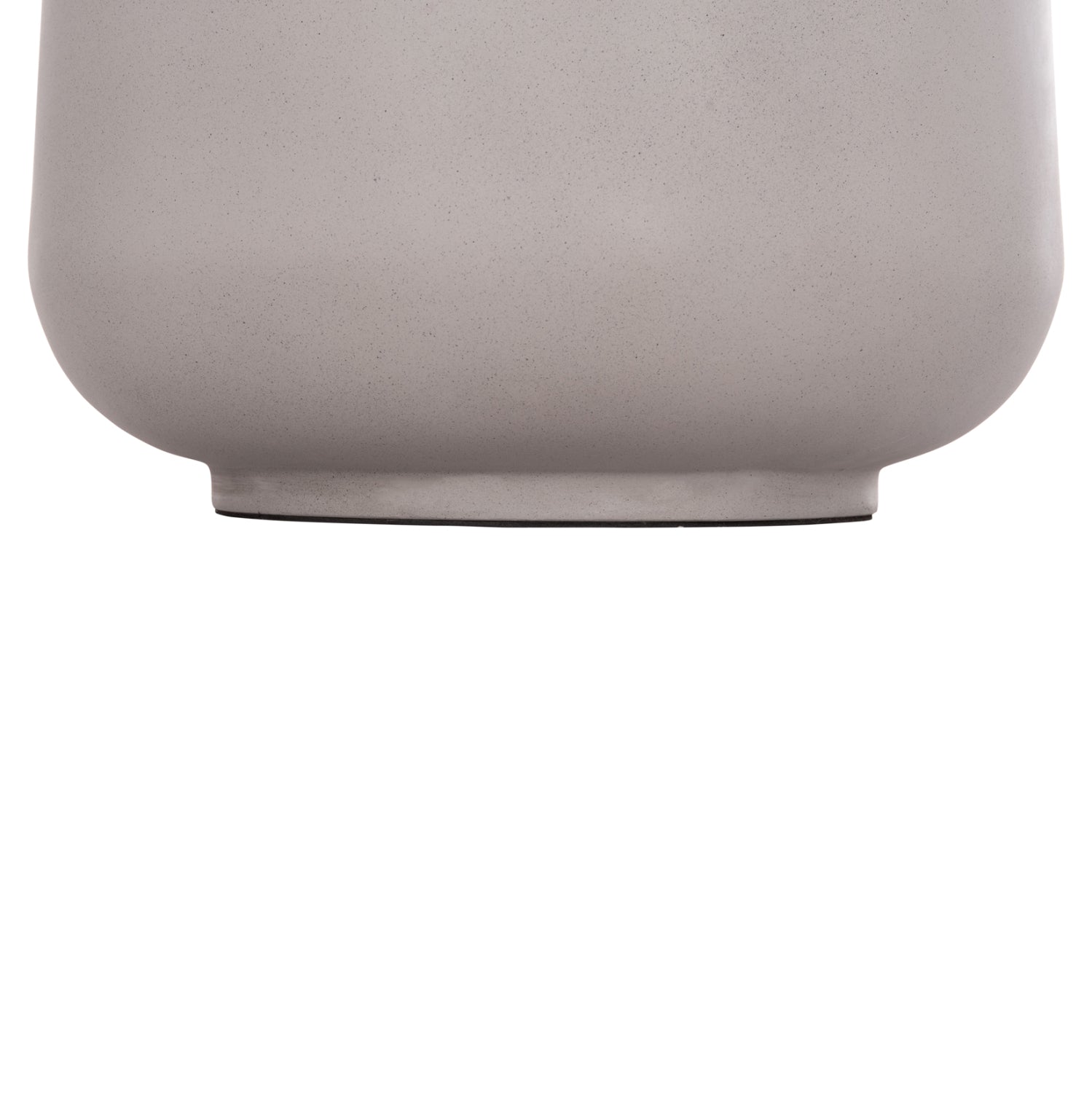 Декоративна подова ваза Линтер фибро цимент сив--тиково дърво φ41x47h