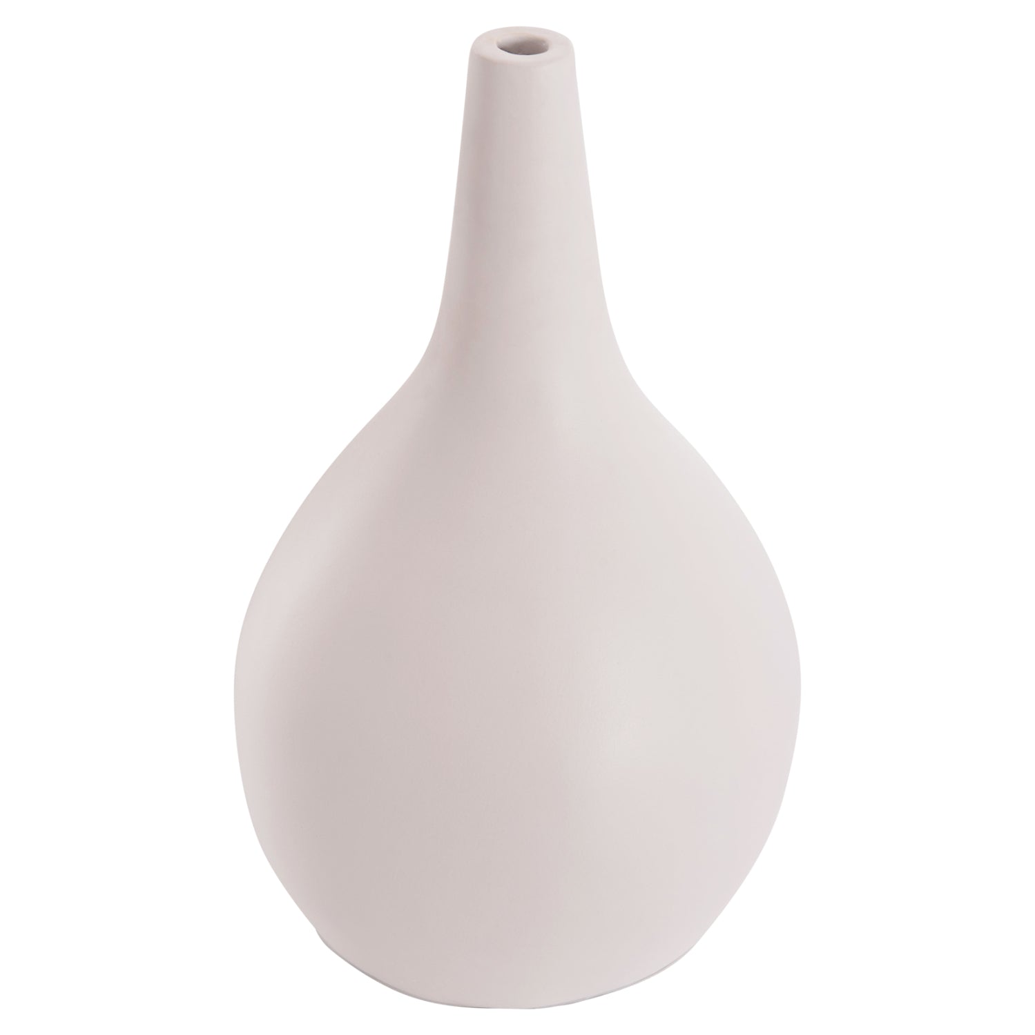 Декоративна ваза DENI теракота в бяло-ф26x39см