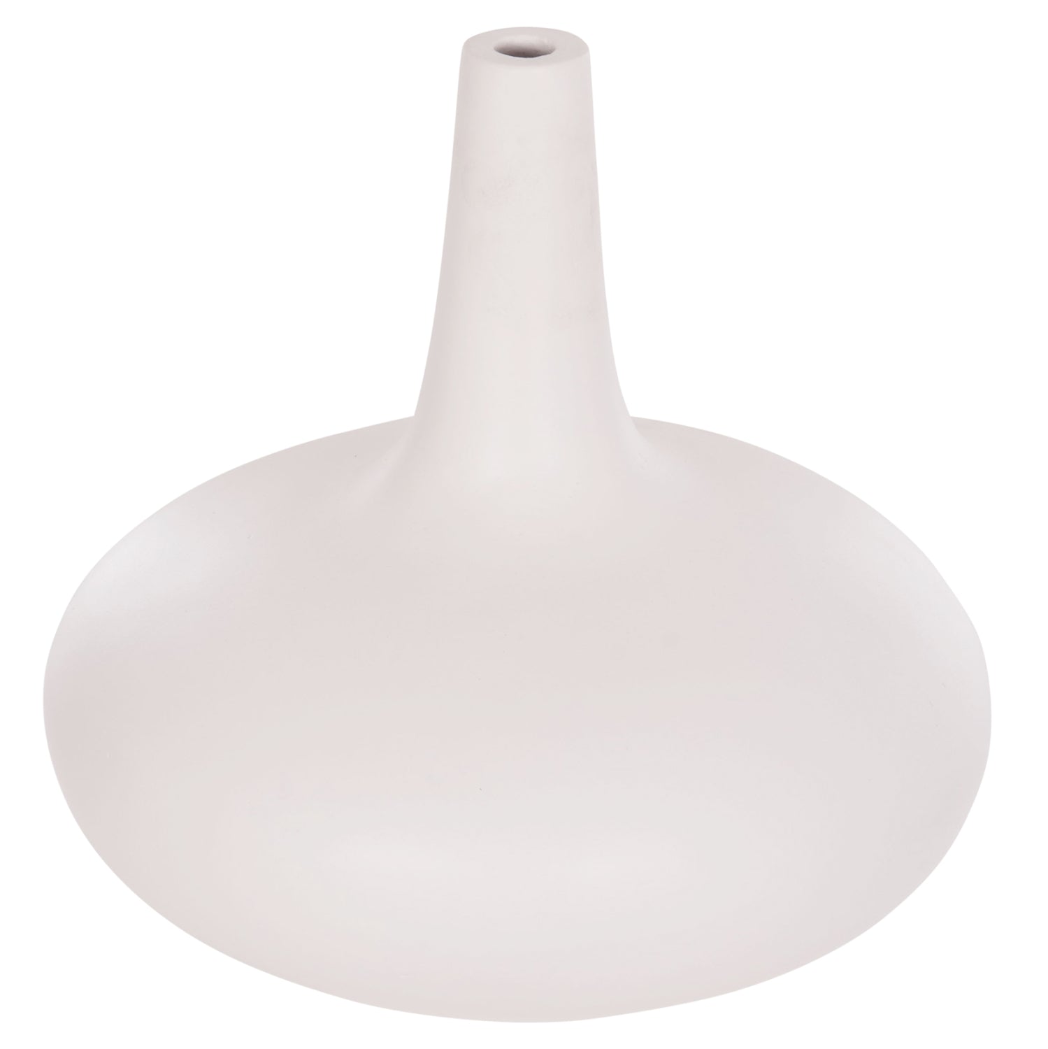 Декорацитивна ваза DENI теракота в бяло-ф30x29.5см