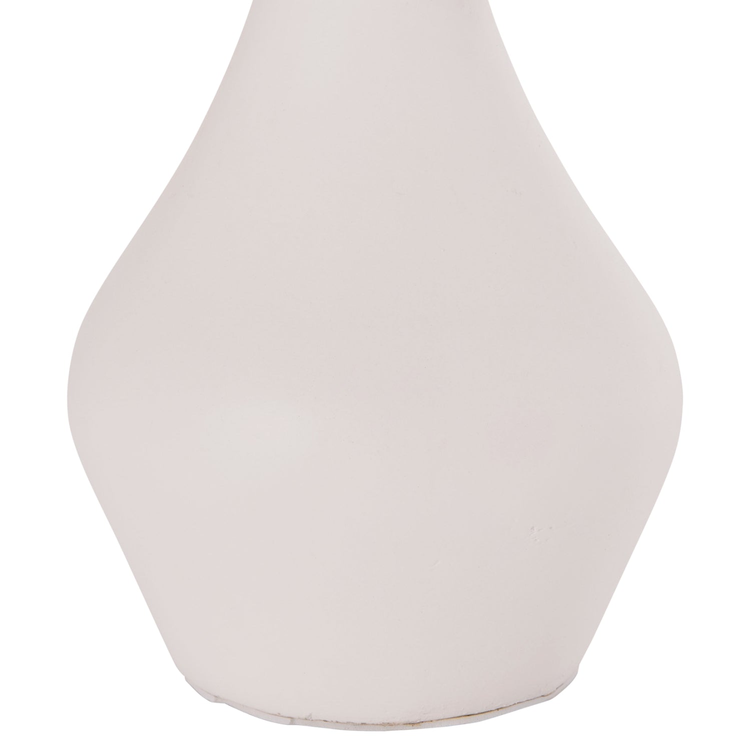 Декоративна маса ваза Дени теракота в бяло--φ15x27hсм.