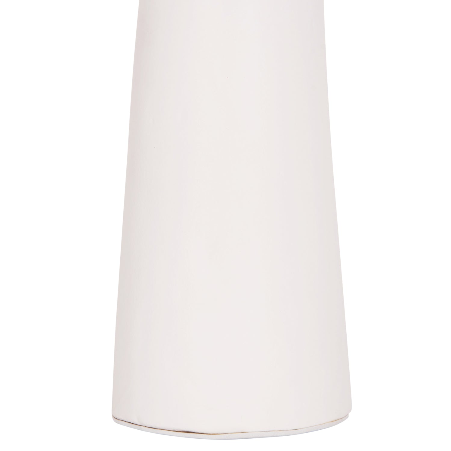 Декоративна маса lekkan теракота ваза в бяло--φ18x38hcm.