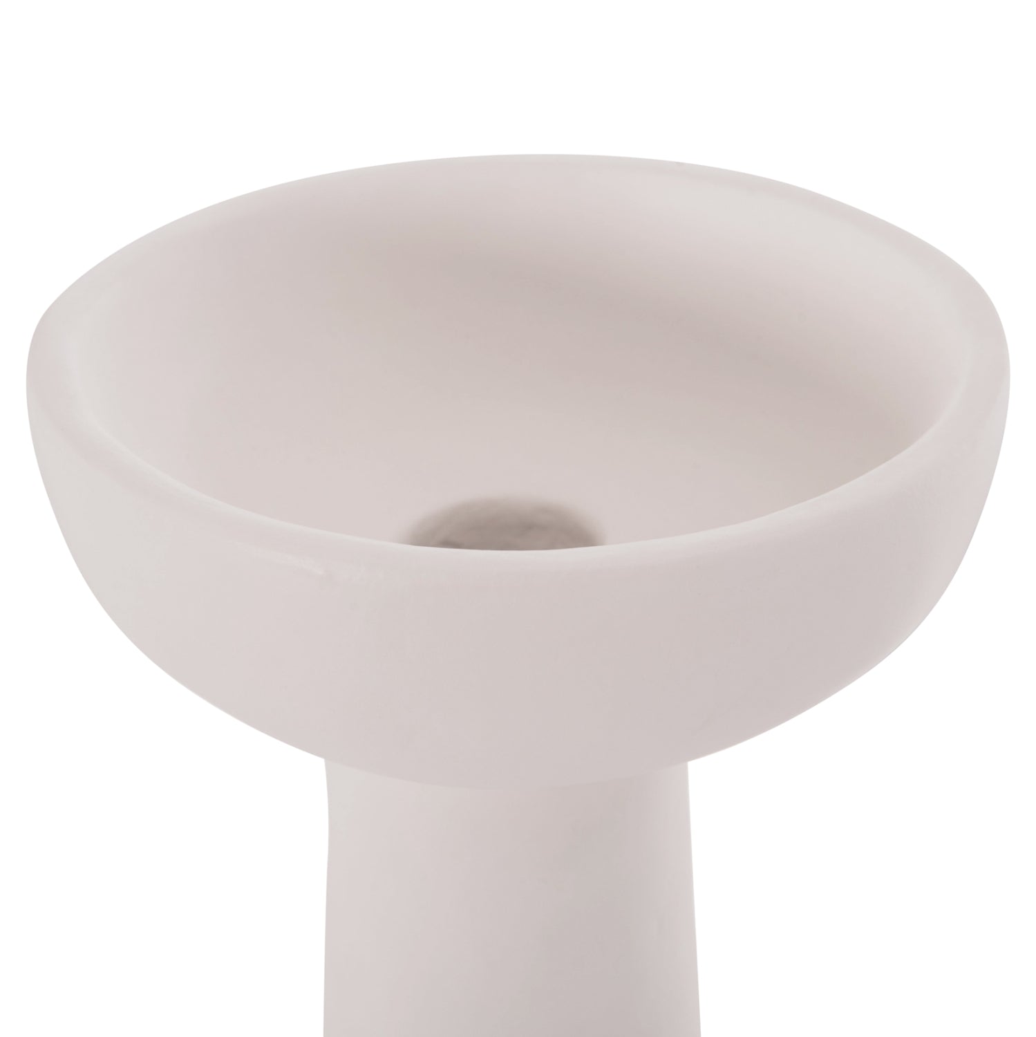 Декоративна маса lekkan теракота ваза в бяло--φ18x38hcm.