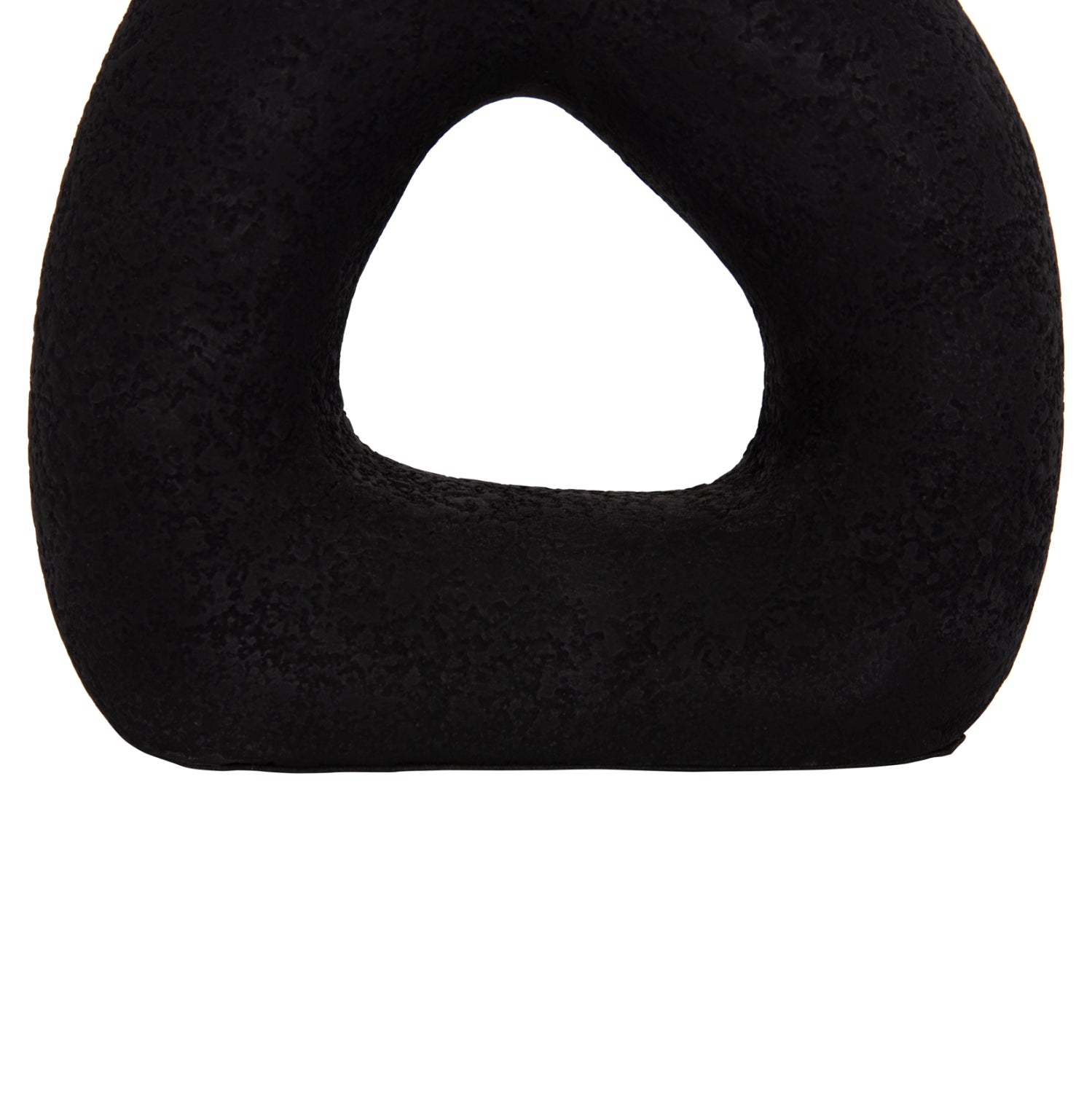 Декоративна ваза DECANT теракота в черно--17.5x6.5x17см.