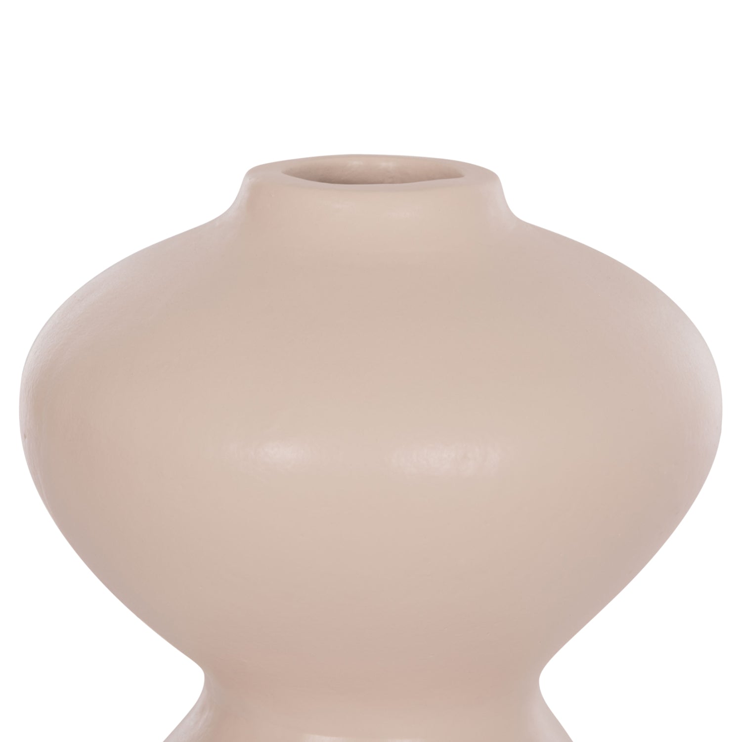 Настолна декоративна ваза NELLY теракота в крем-ф22x35cm.