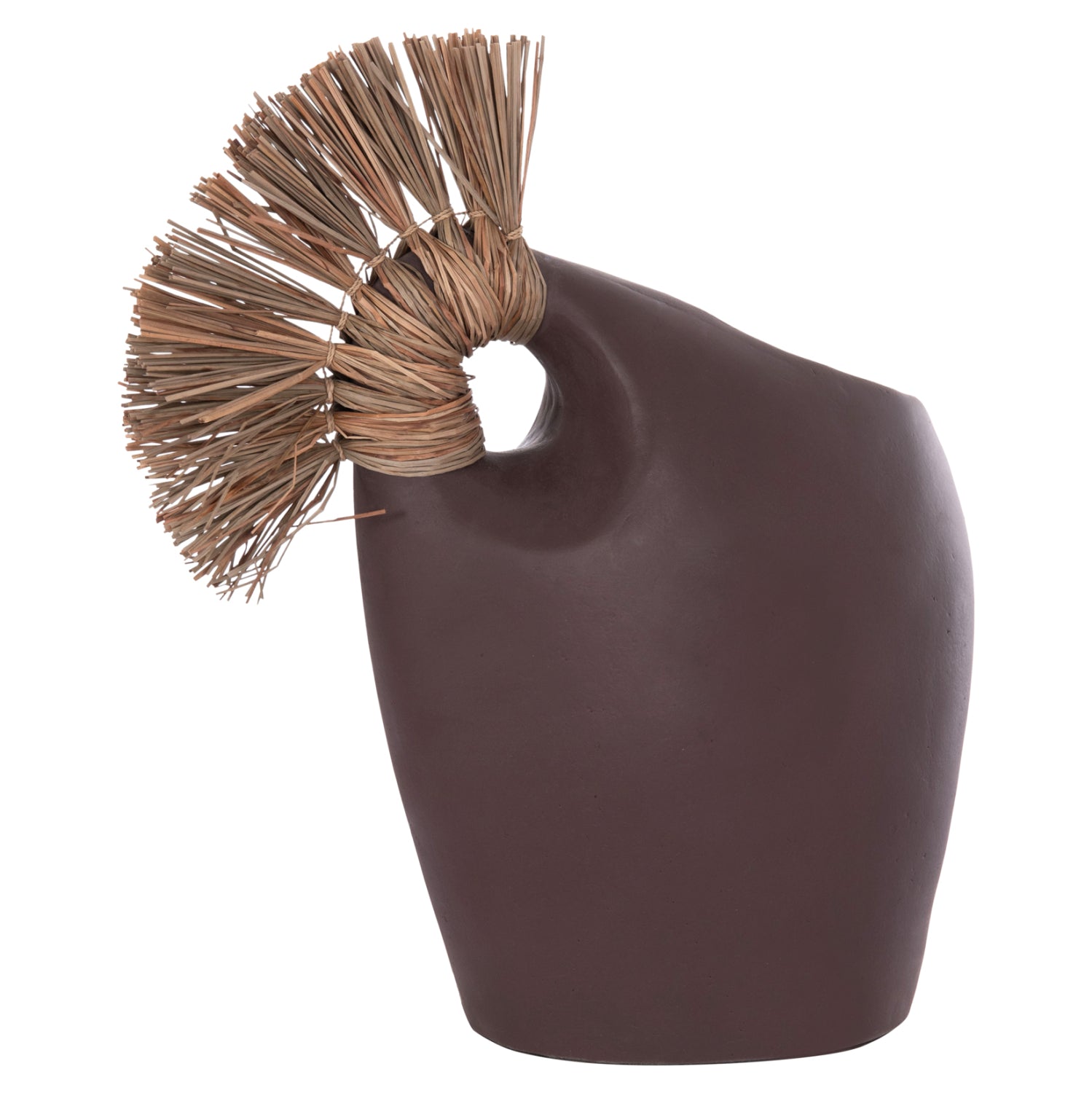 Декоративна маса Аlica2 шоколад теракота и трева -- 44x18x50см