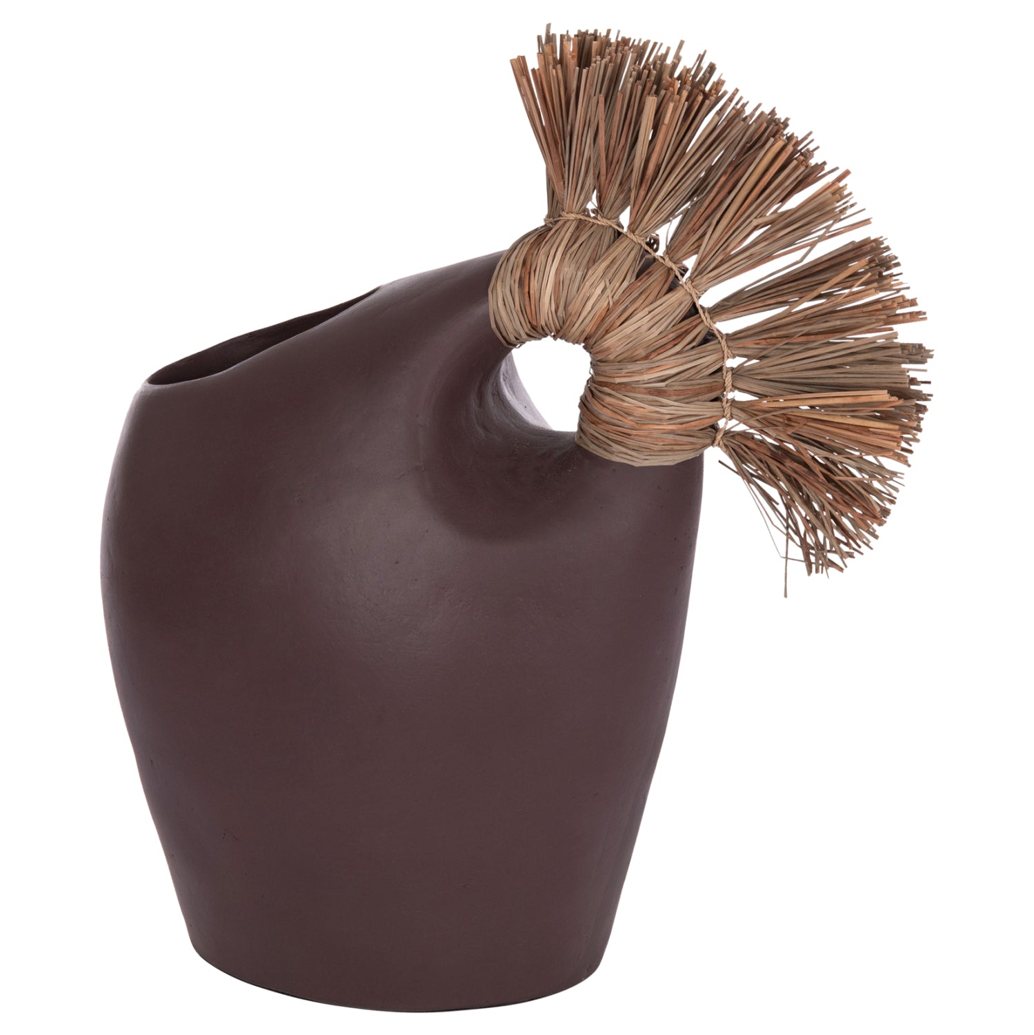 Декоративна маса Аlica2 шоколад теракота и трева -- 44x18x50см