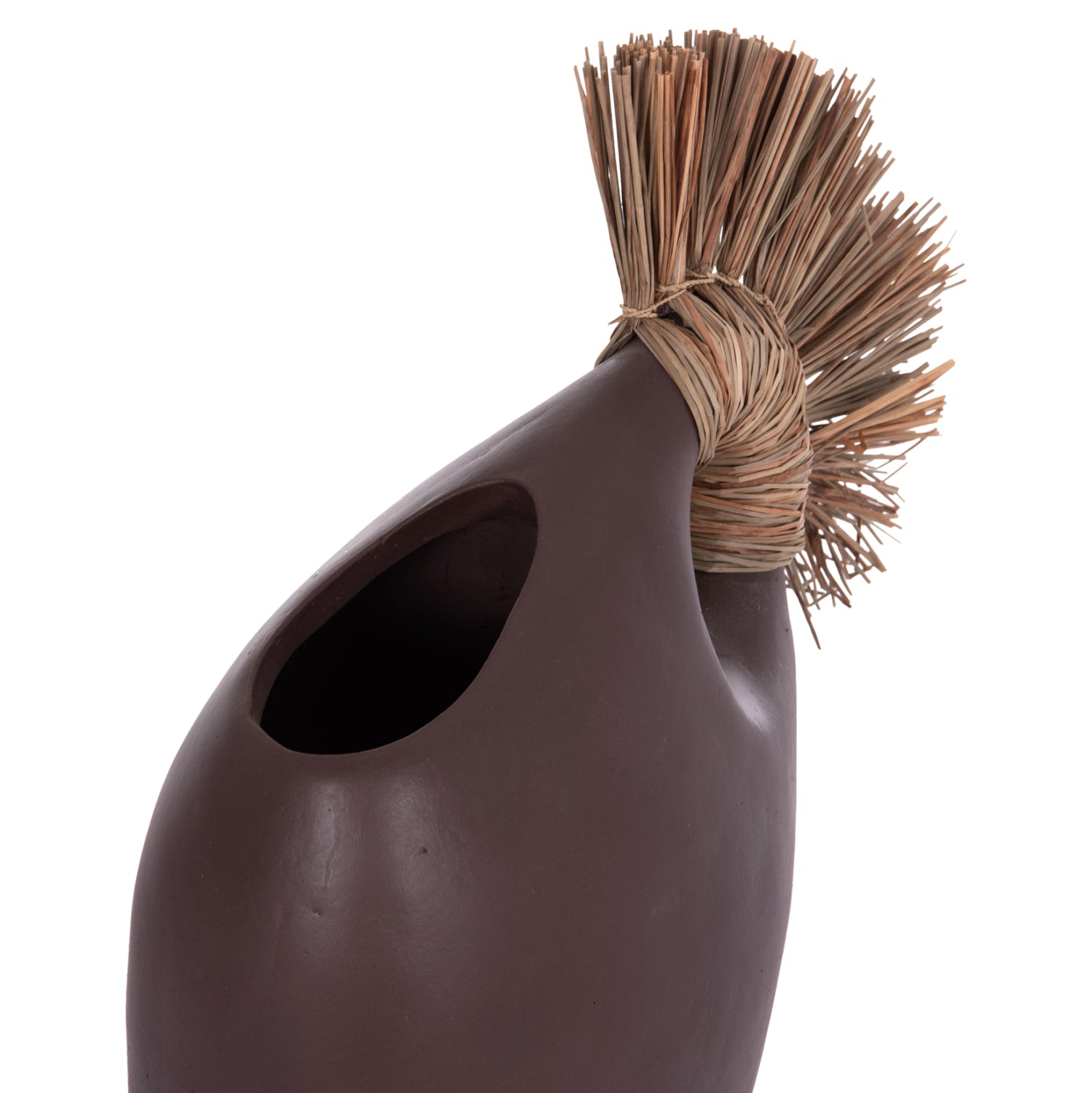 Декоративна маса Аlica2 шоколад теракота и трева -- 44x18x50см