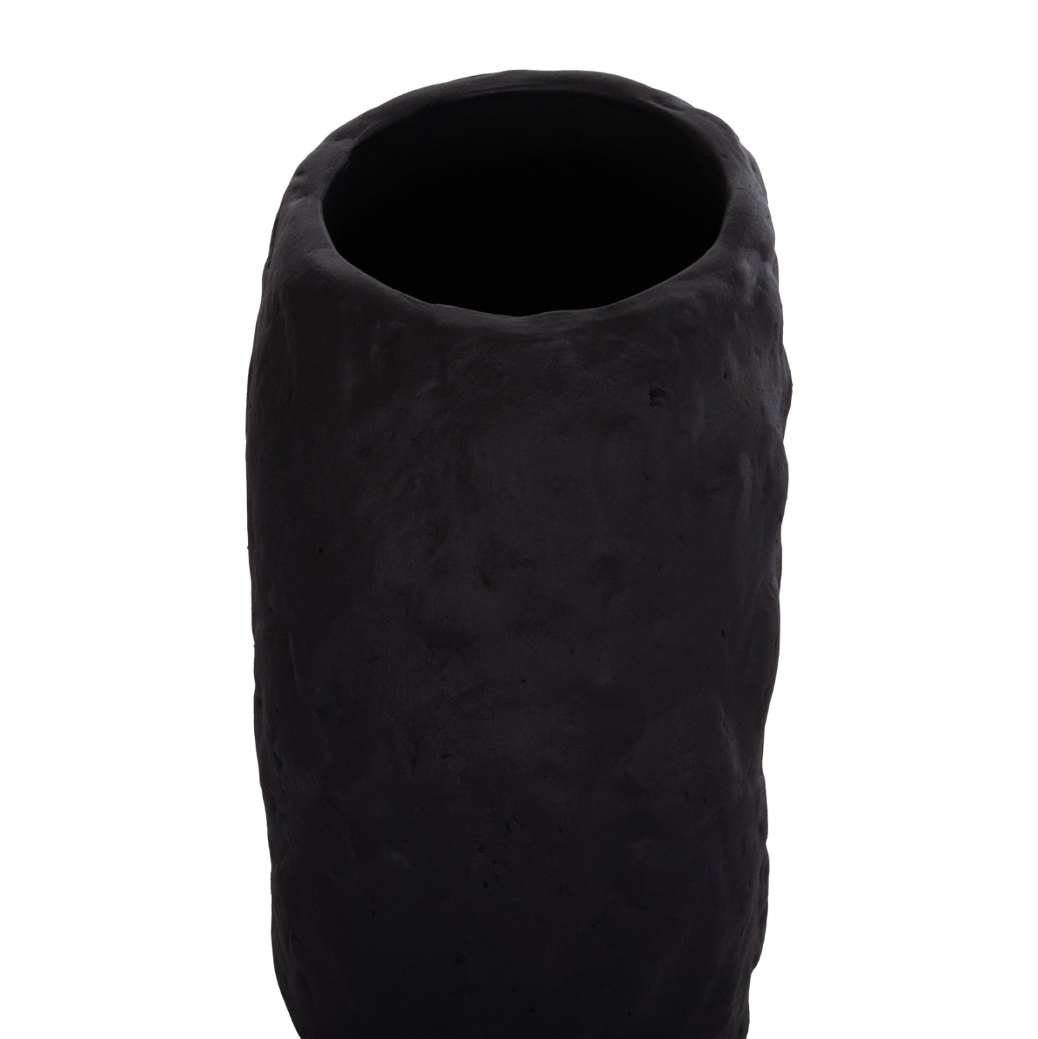 Настолна декоративна ваза namentis черна теракота--22x13x28hcm