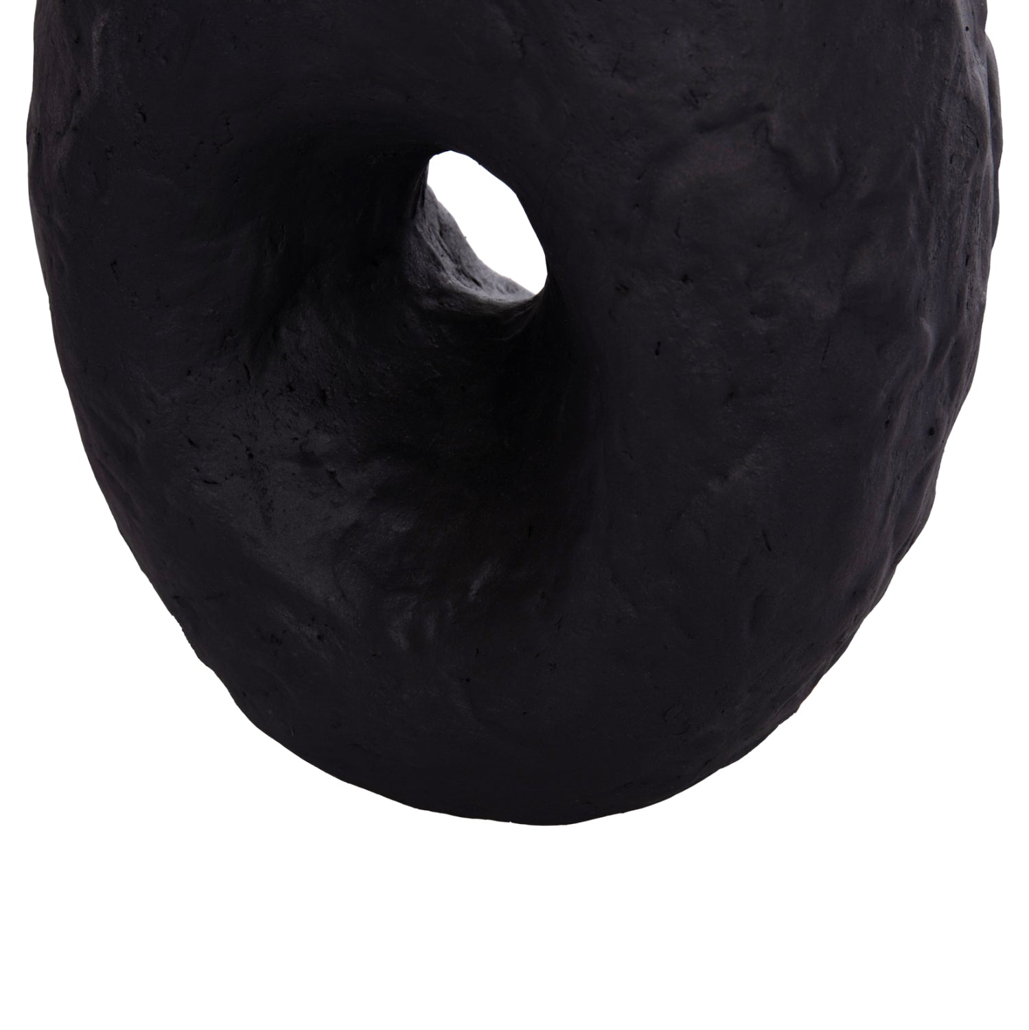 Настолна декоративна ваза namentis черна теракота--22x13x28hcm