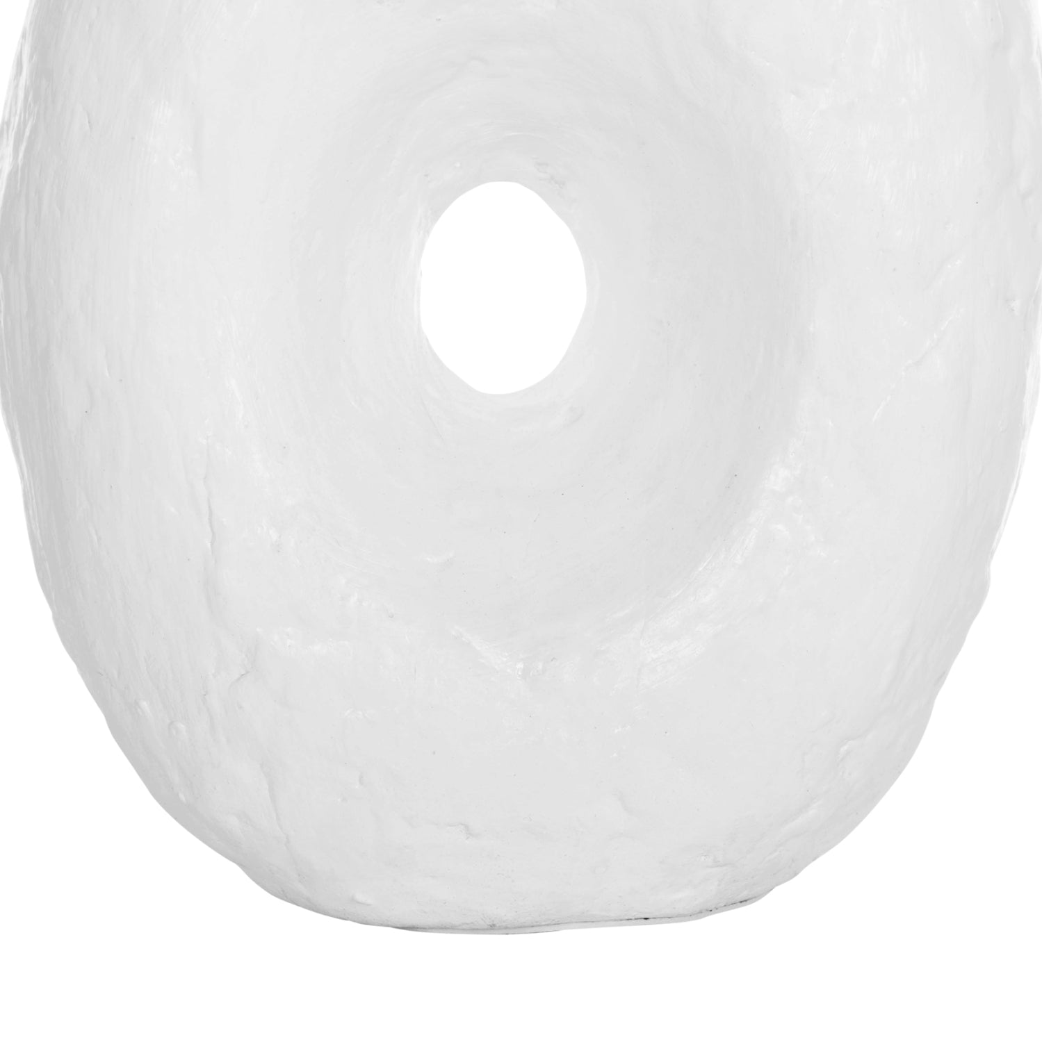 Настолна декоративна ваза namentis бяла теракота--22x13x28h