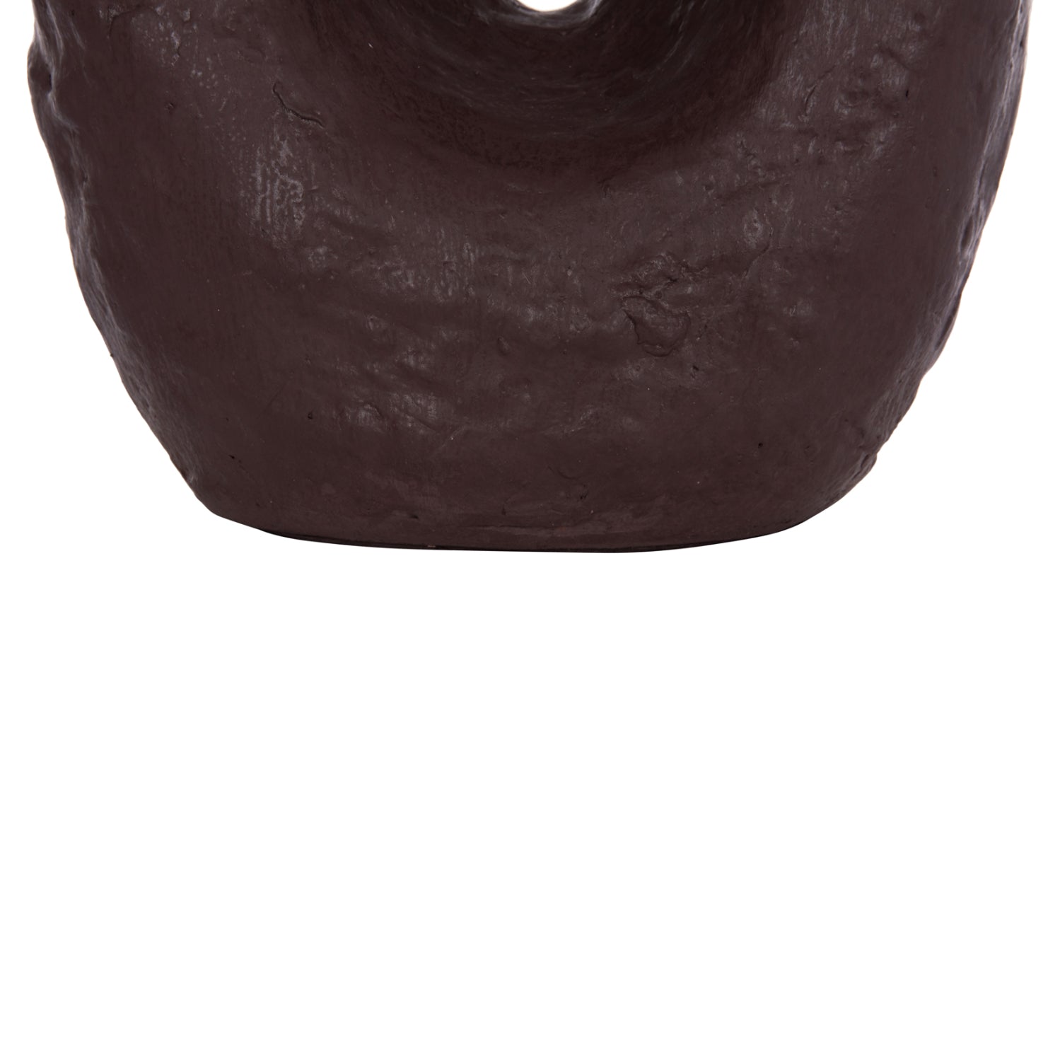 Настолна декоративна ваза namentis шоколад теракота--26.5x16x36.5cm