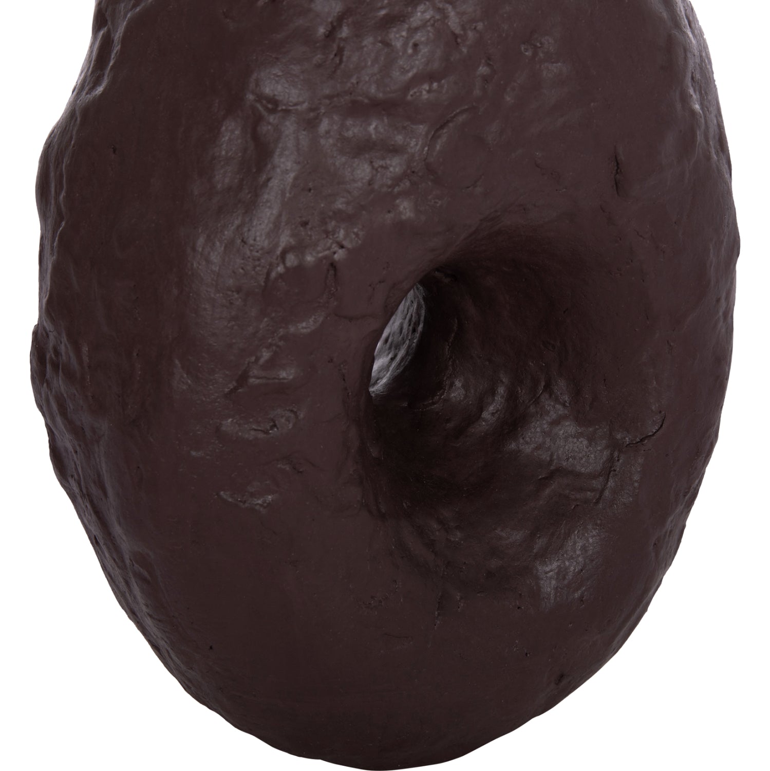 Настолна декоративна ваза namentis шоколад теракота--22x13x28h