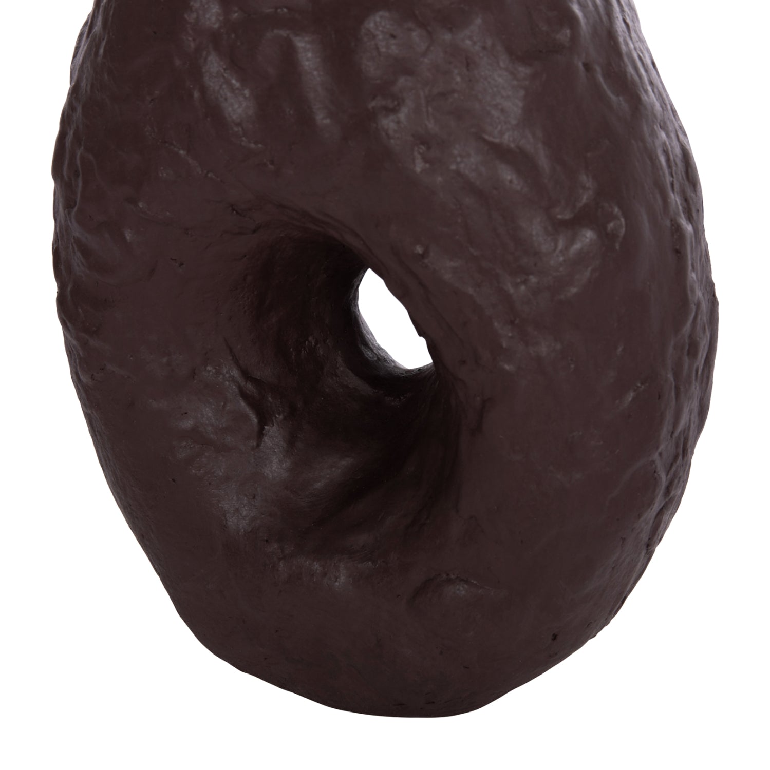 Настолна декоративна ваза namentis шоколад теракота--22x13x28h