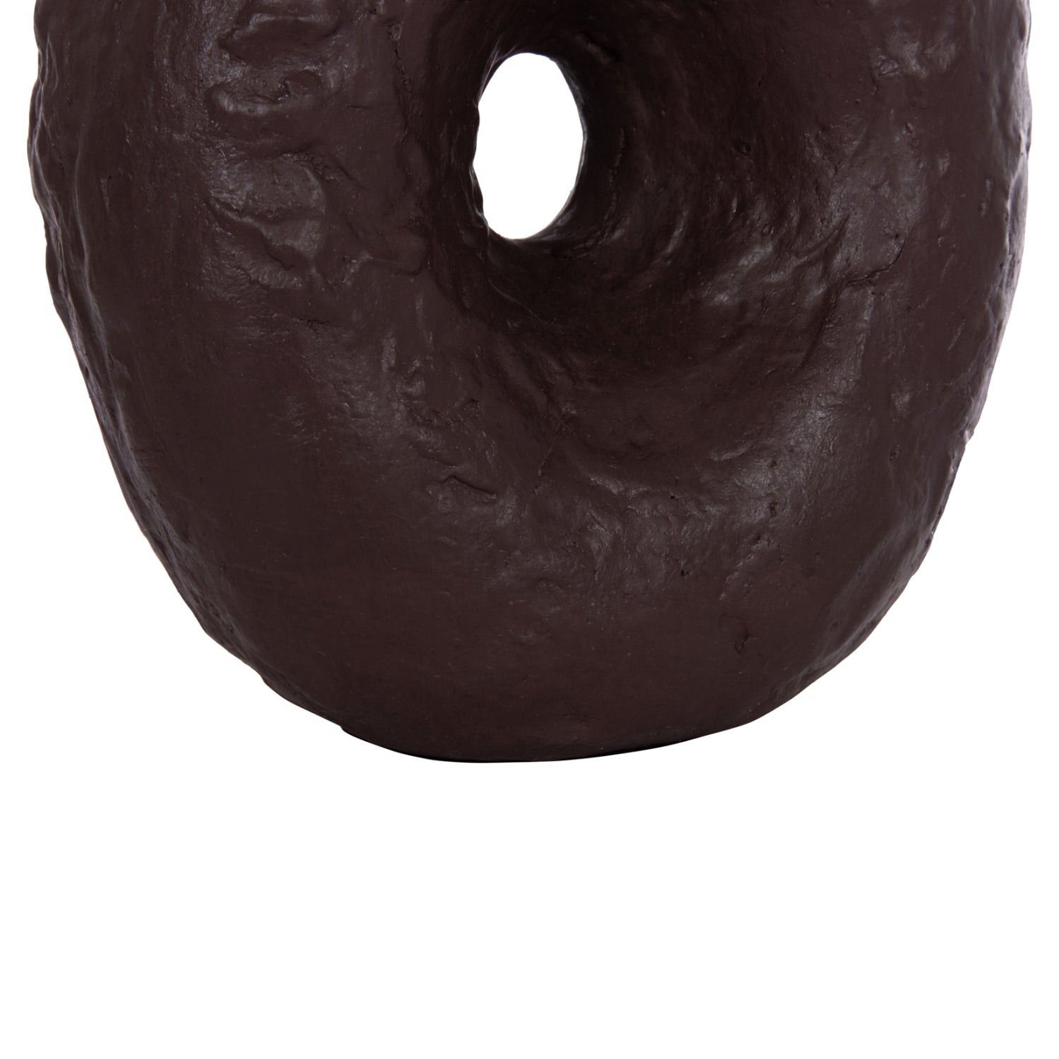 Настолна декоративна ваза namentis шоколад теракота--22x13x28h