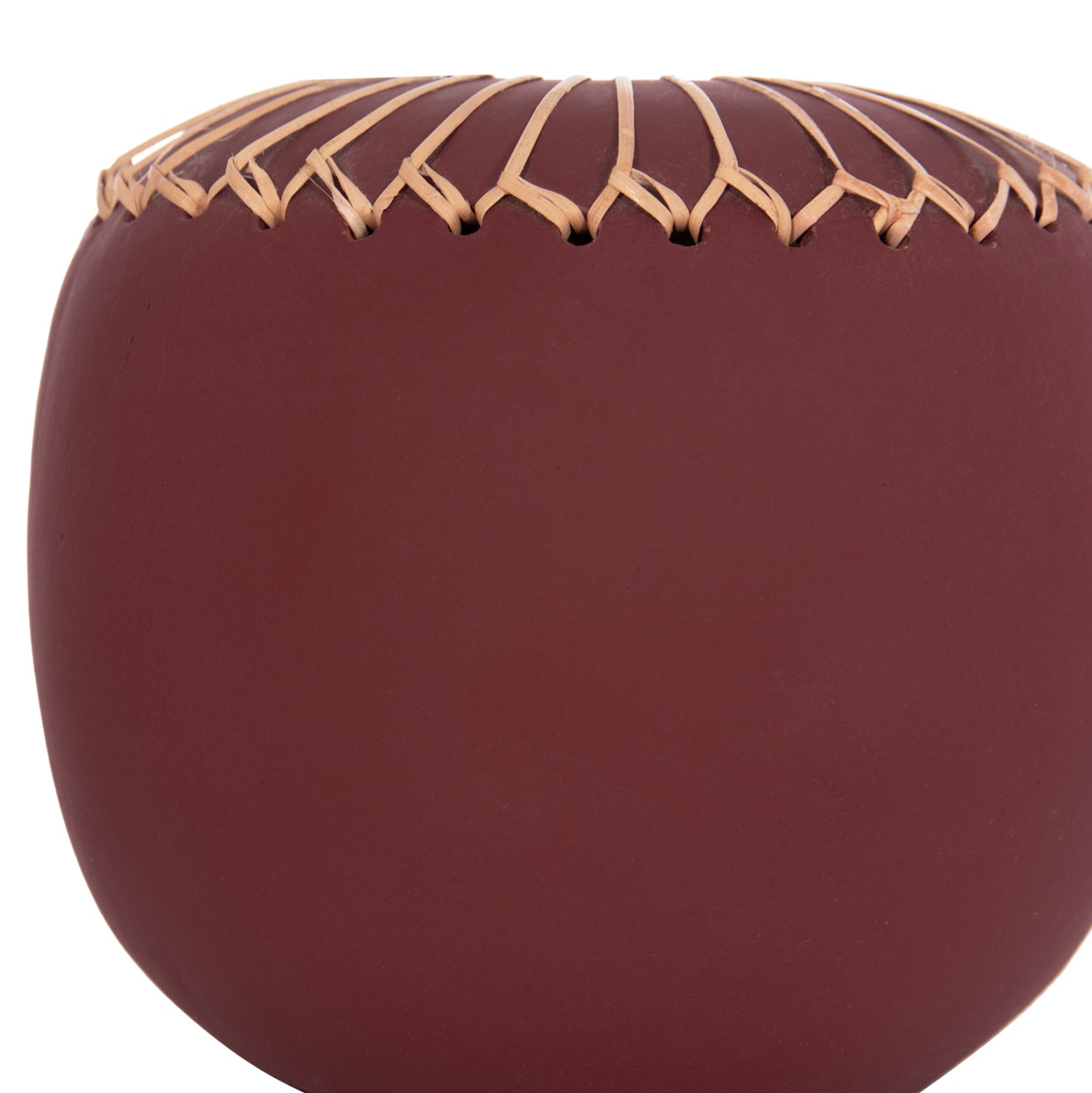 Декоративна ваза Lennox теракота от кристал -- φ22x20всм