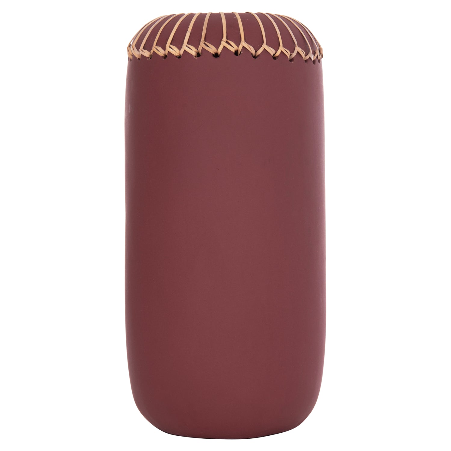 Декоративна ваза Lennox теракота от кристал -- φ18x33hcm