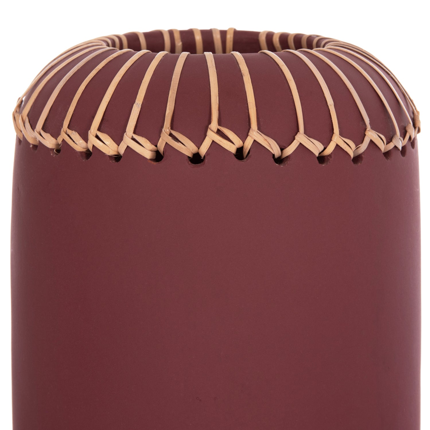 Декоративна ваза Lennox теракота от кристал -- φ18x33hcm