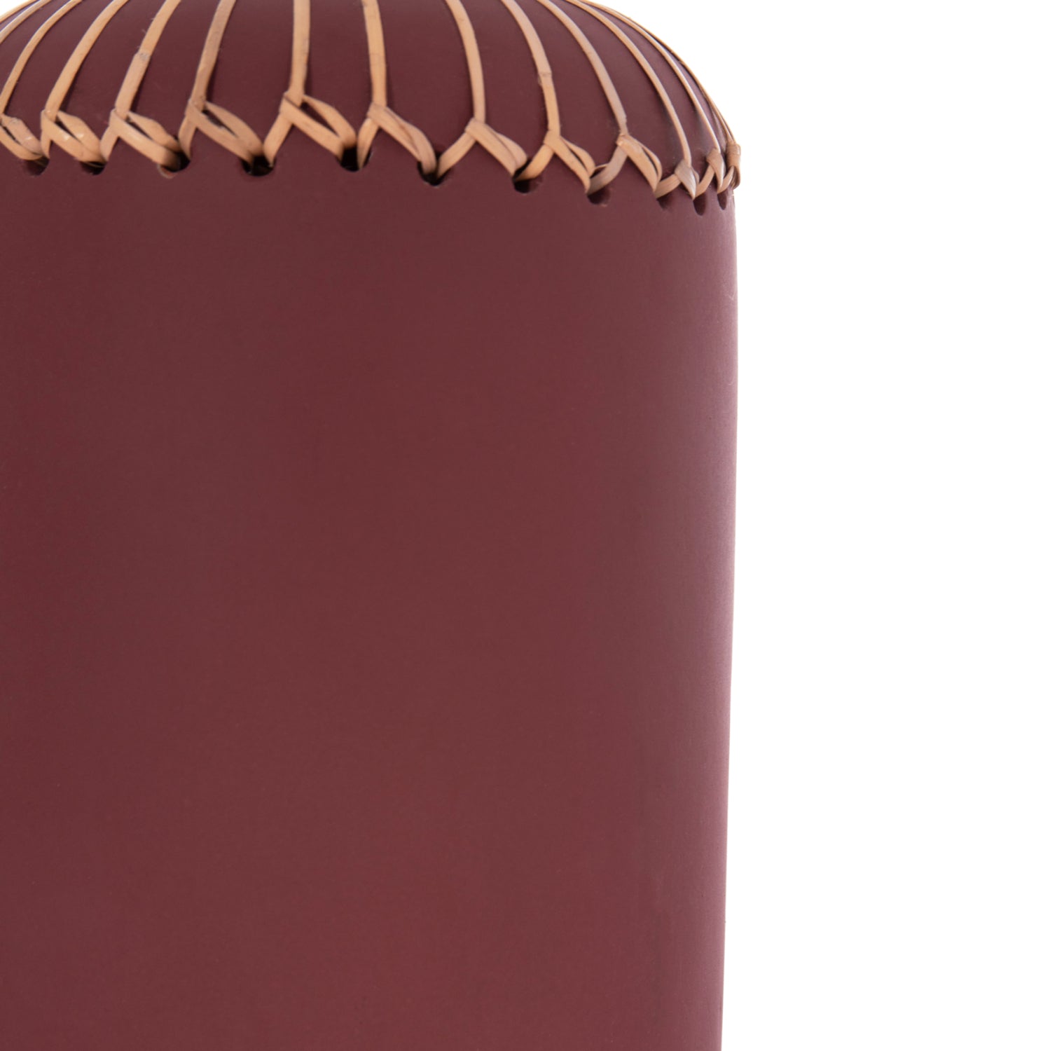 Декоративна ваза Lennox теракота от кристал -- φ18x33hcm