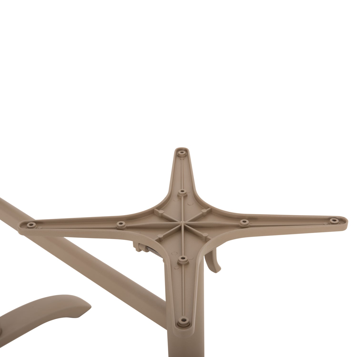 Основа за маса 468.25/двойна алуминиева -капучино 104x60x73h