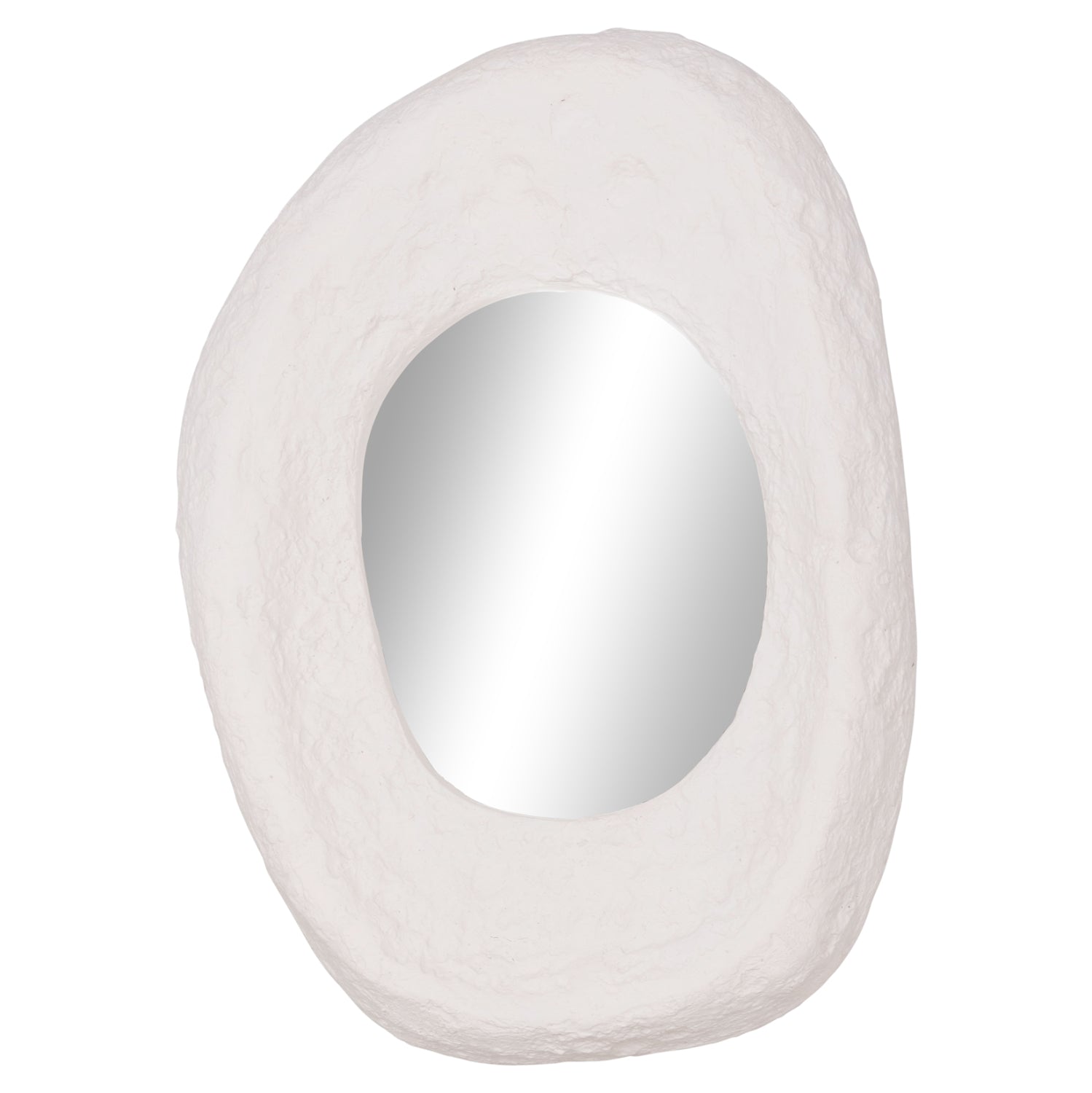 Стенно огледало Riffe от фибър цимент в бяло 60x13x85всм