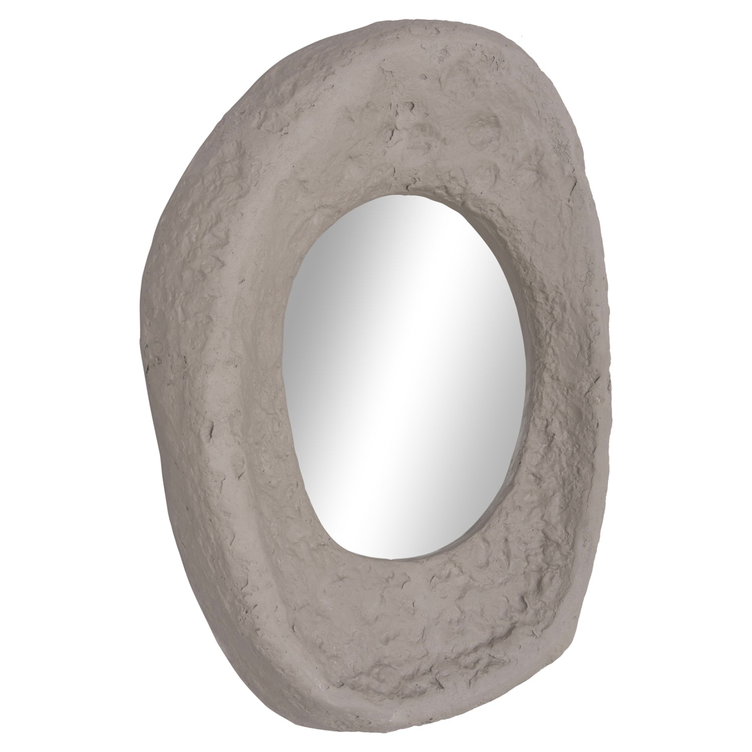 Стенно огледало Riffe от фибър цимент в сиво 60x13x85всм