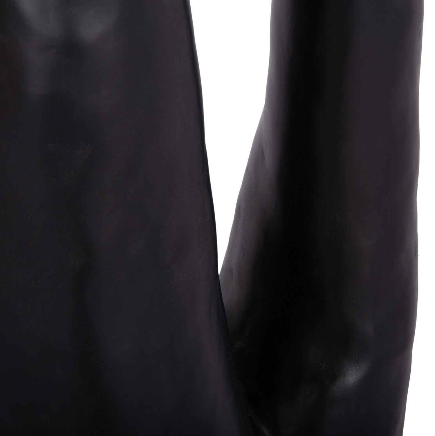 Декоративна пода светлина tusken фибр цимент-черна 50x43x145см.