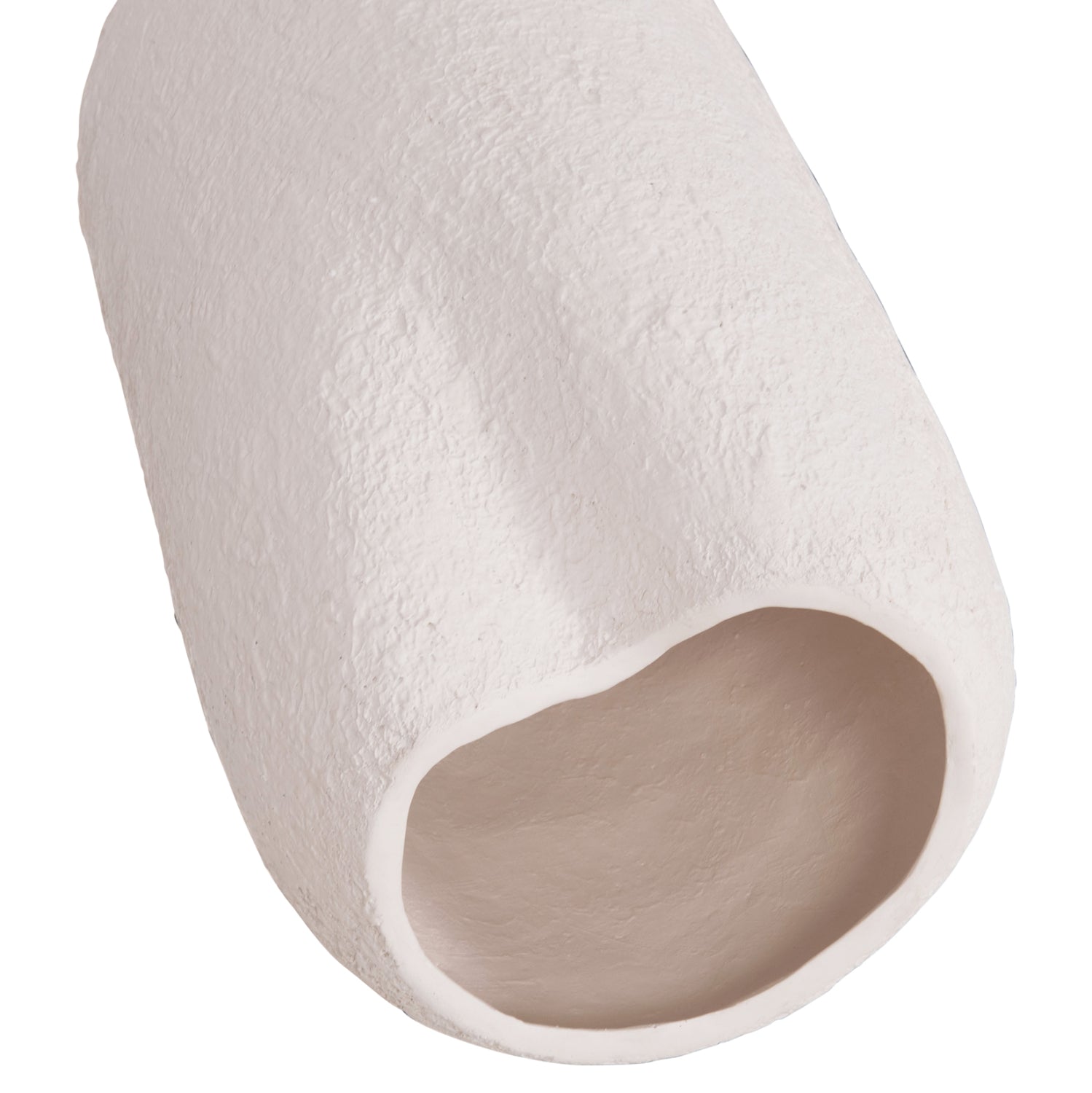 Таванна лампа Logky от фибър цимент в бяло 35x35x67всм.