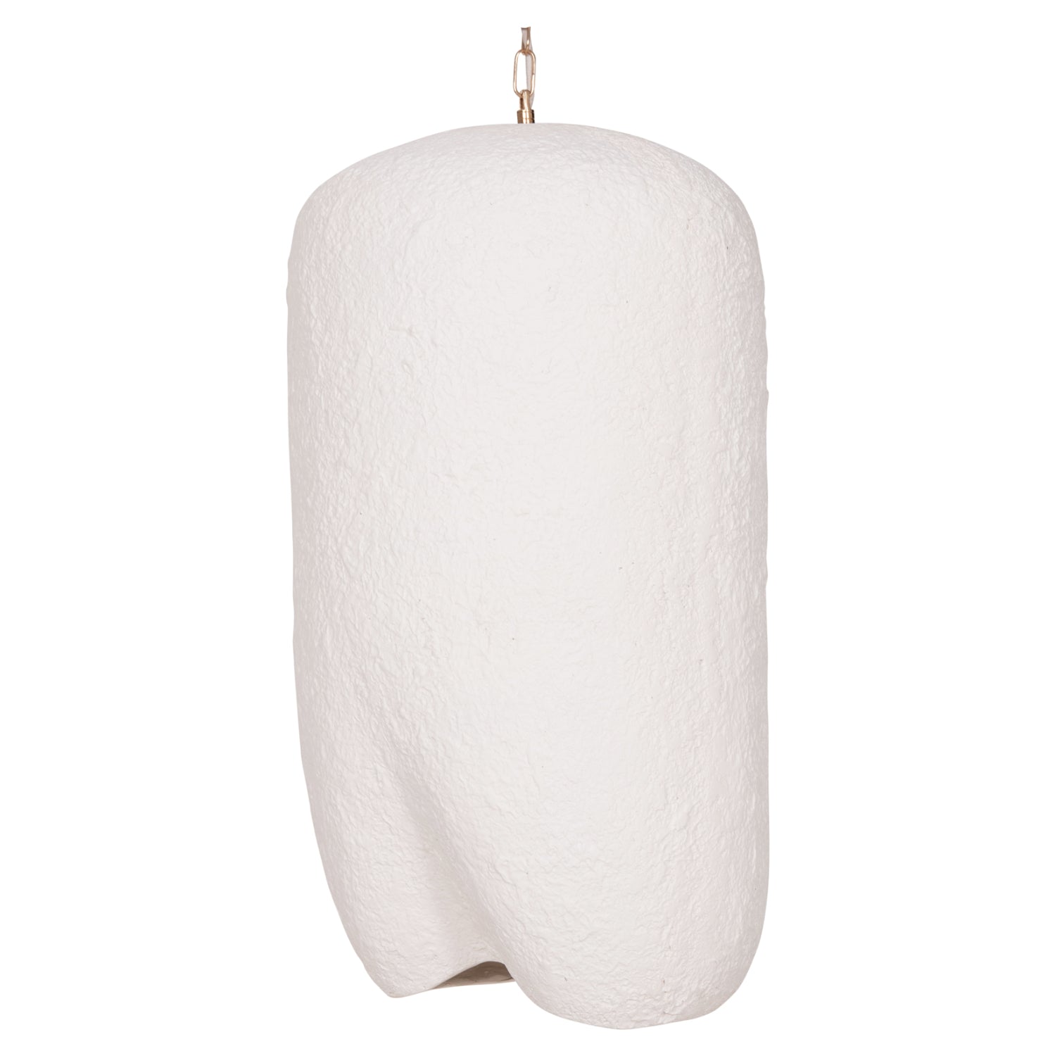 Таванна лампа Logky от фибър цимент в бяло 35x35x67всм.