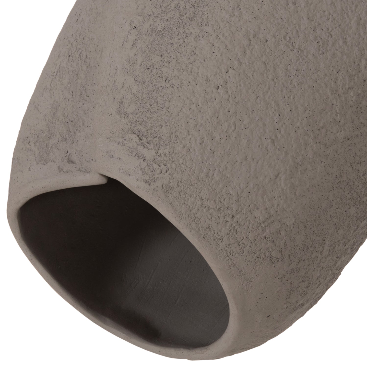 Таванна лампа Logky от фибър цимент в сиво 35x35x67всм.