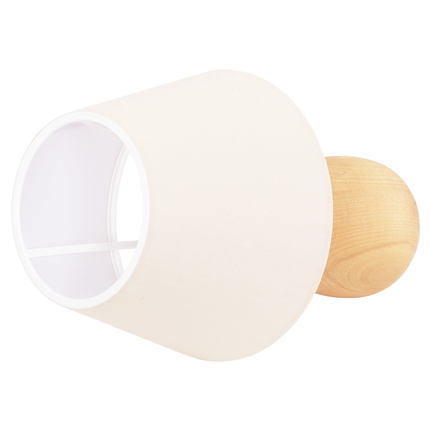 Настолна лампа CONNI естествен-екрю цвят Φ23x34см