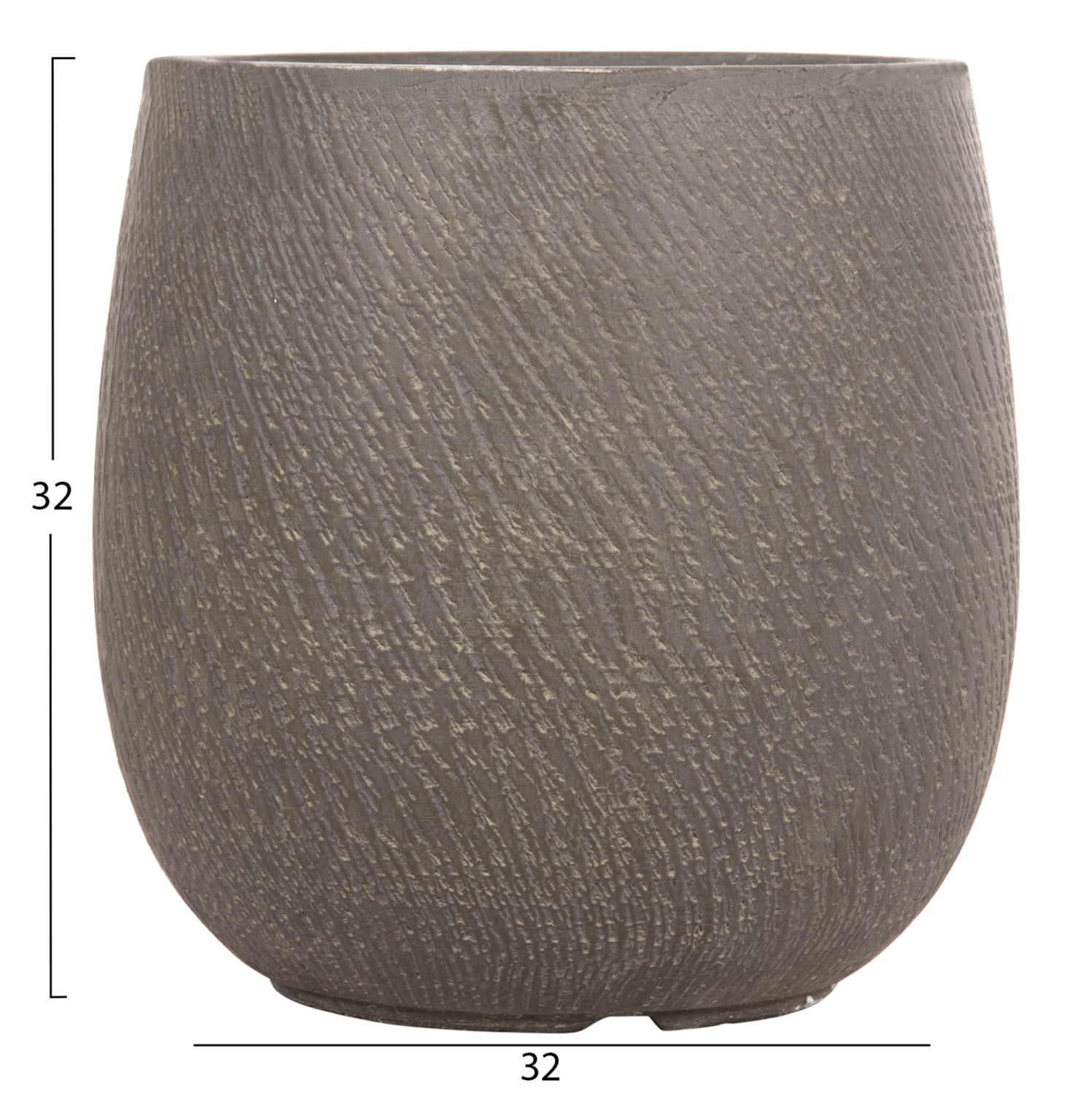 Комплект 4 саксии зелен цвят