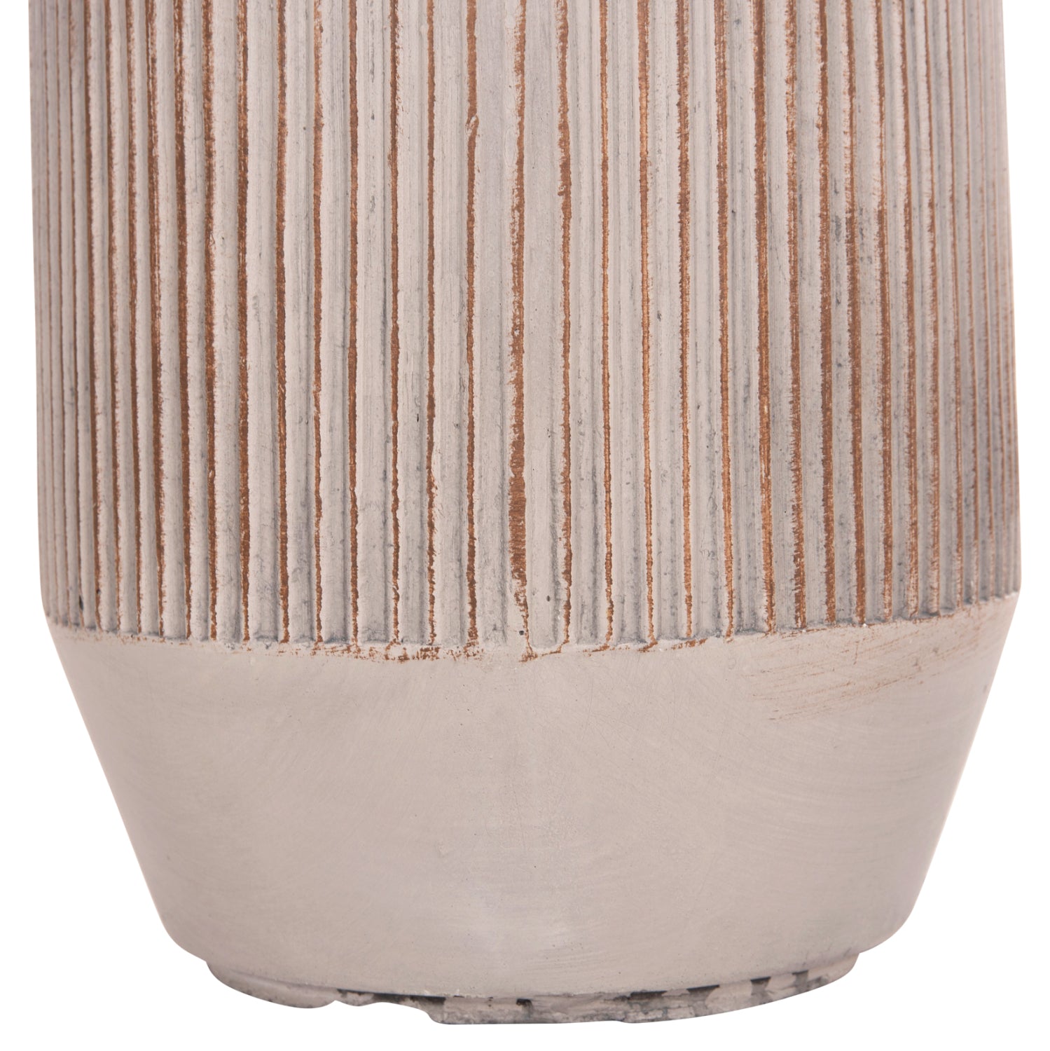 Комплект 2 саксии цвят цимент Φ35x64