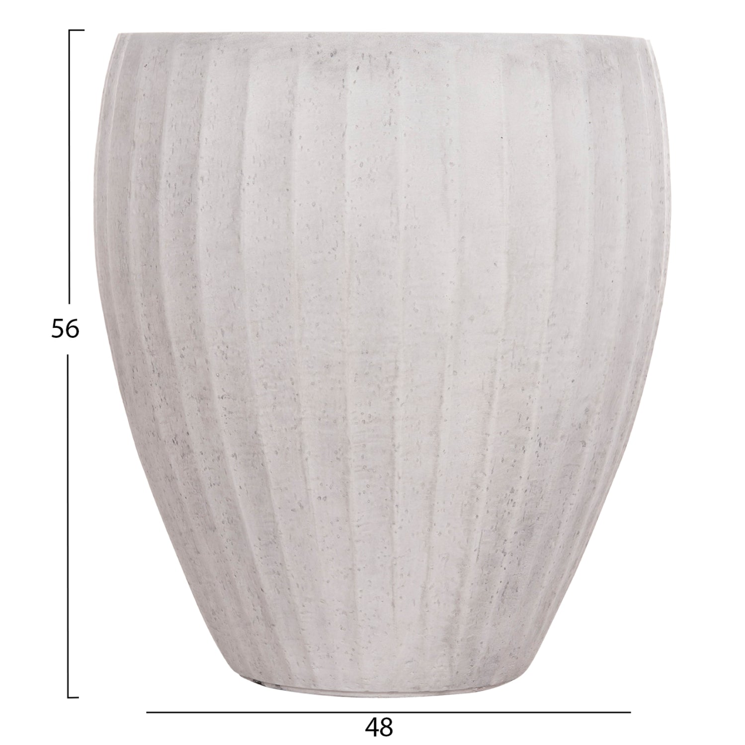 Комплект саксии от 3броя цвят цимент