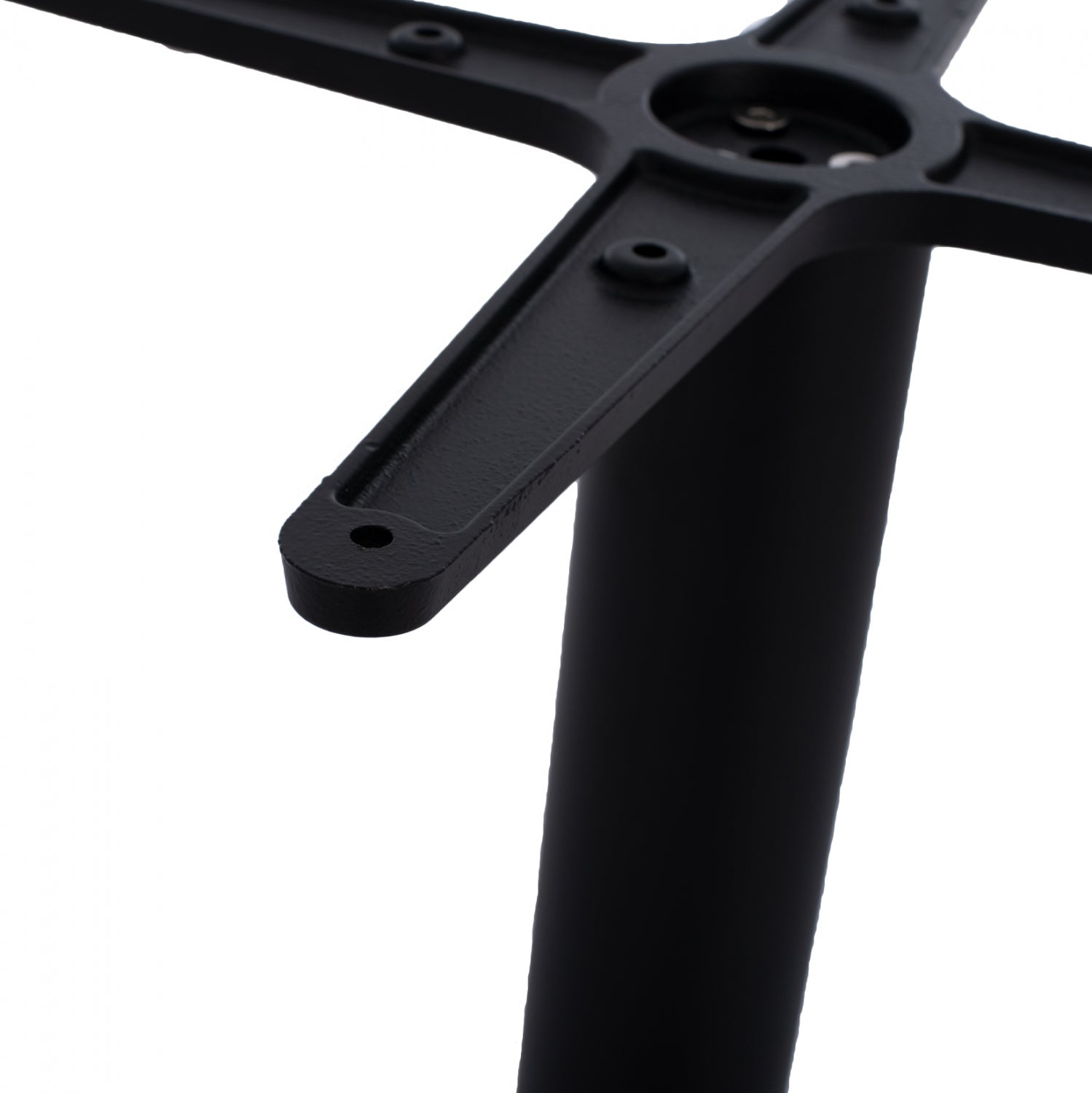 Основа за бар маса 472/ Φ49X94 -черен цвят