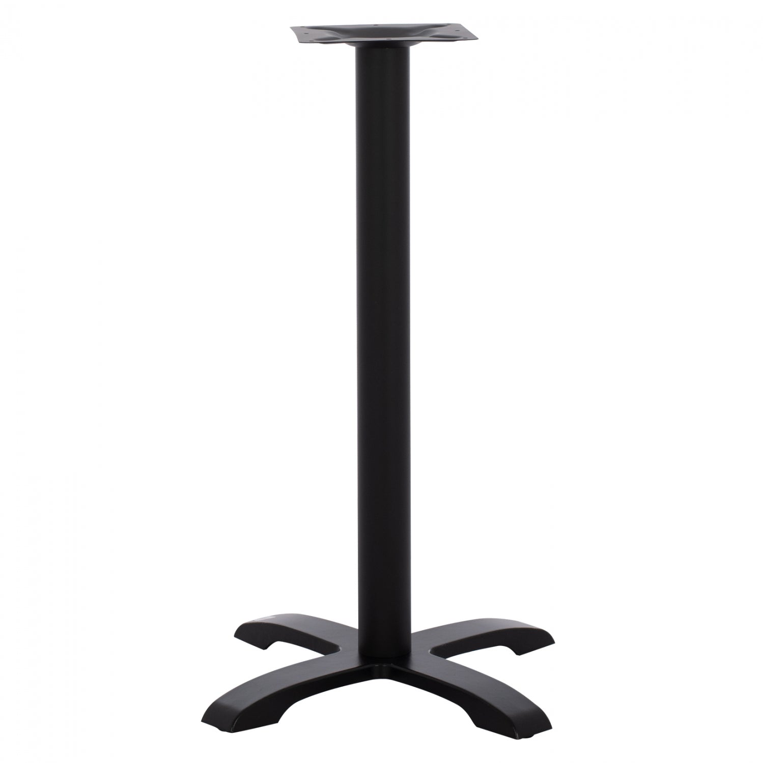 Основа за бар маса 473 /62Χ62X94 -черен цвят