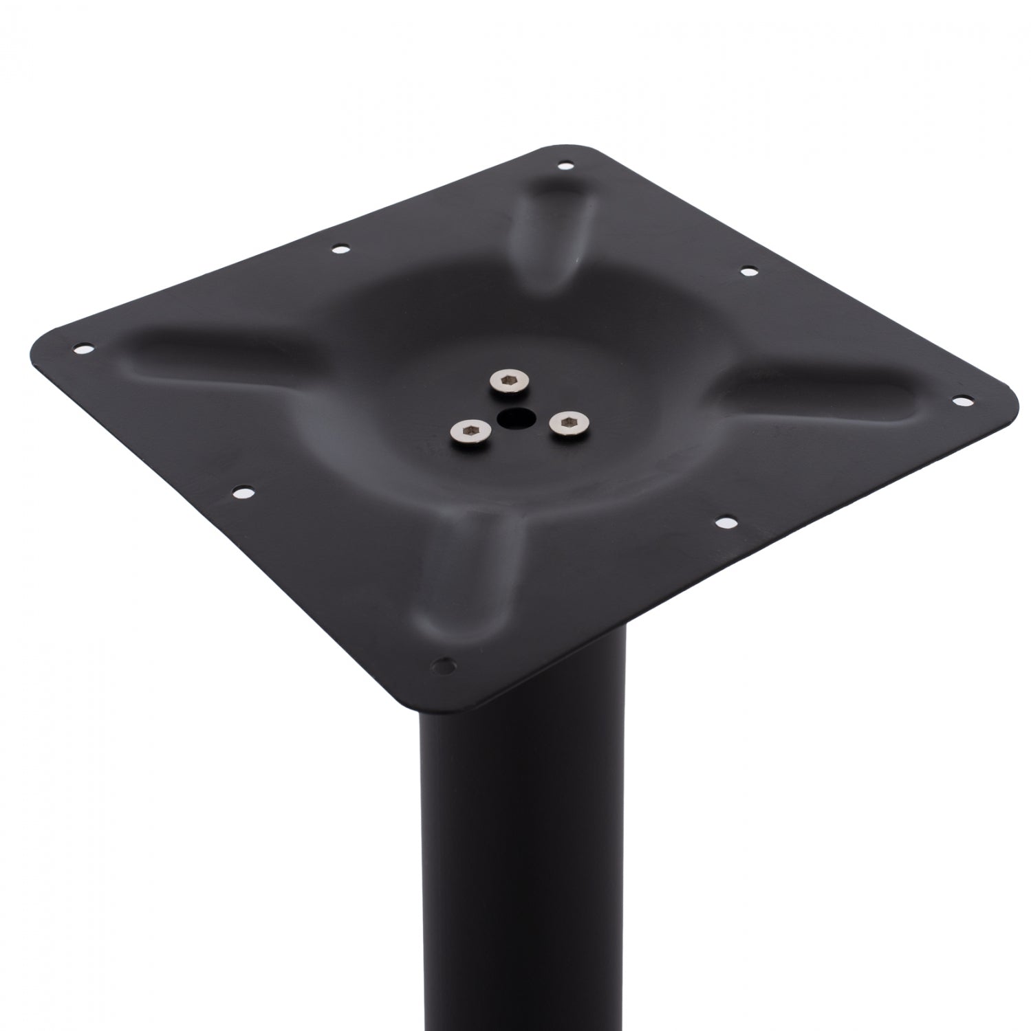 Основа за бар маса 473 /62Χ62X94 -черен цвят