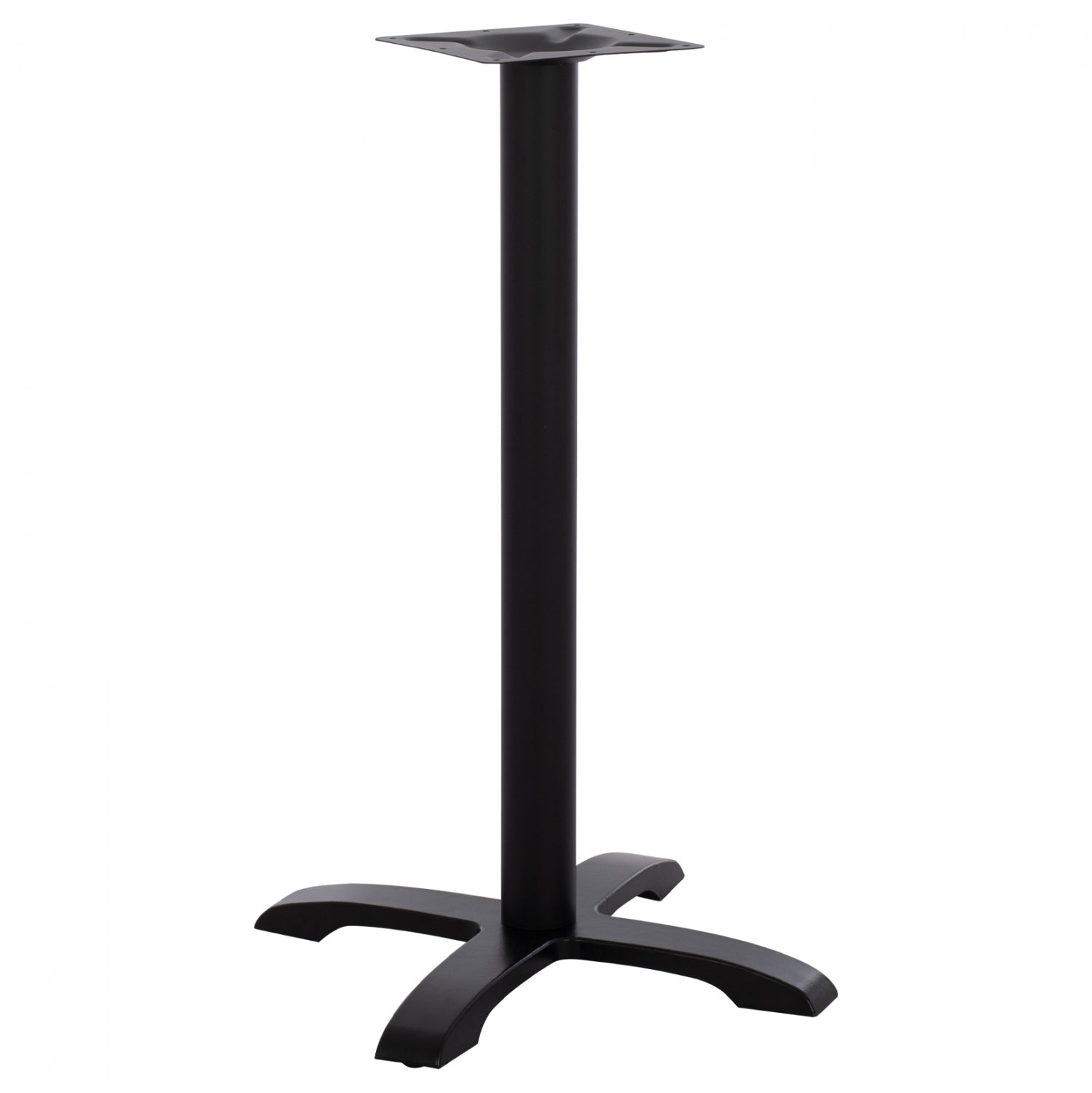 Основа за бар маса 473 /62Χ62X94 -черен цвят