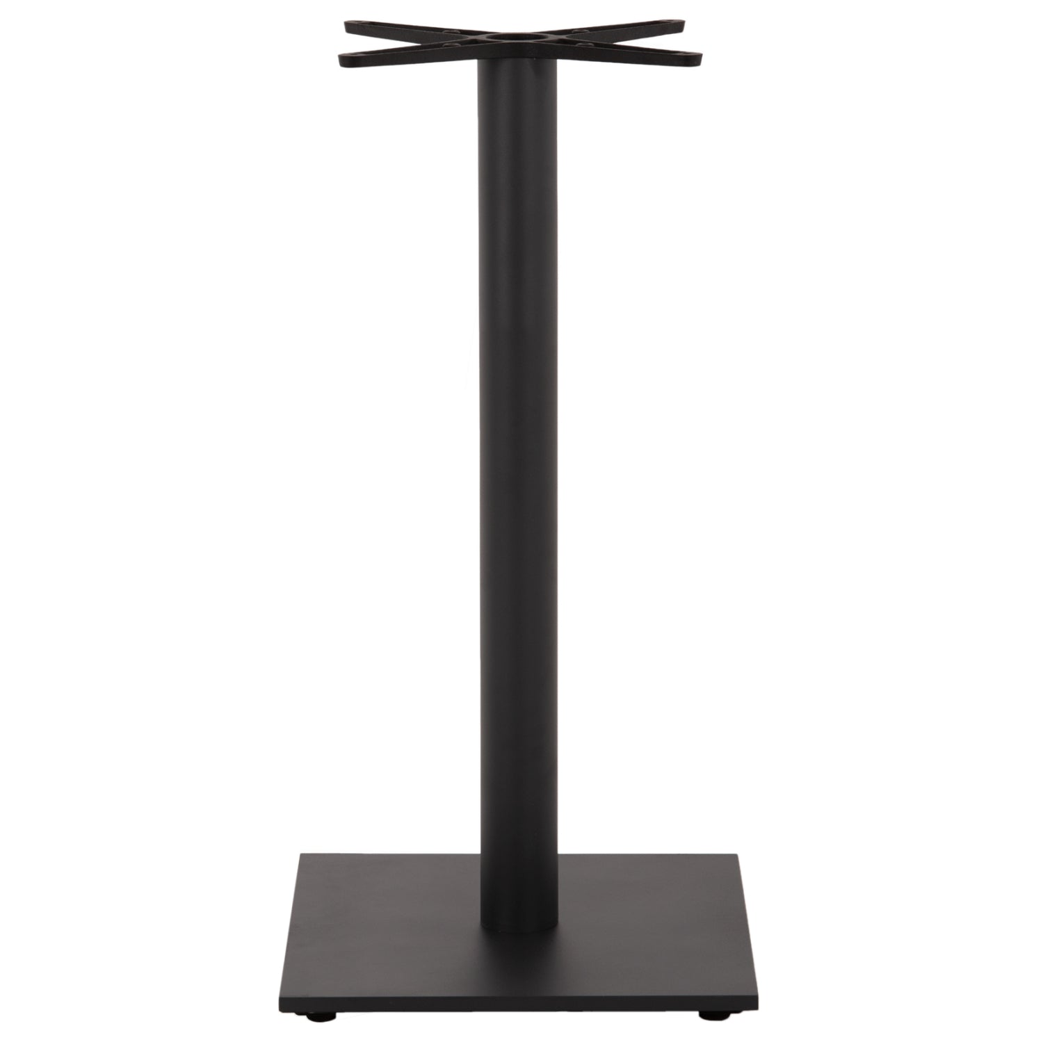 Метална основа за бар маса 474 сив цвят 45x45x94см