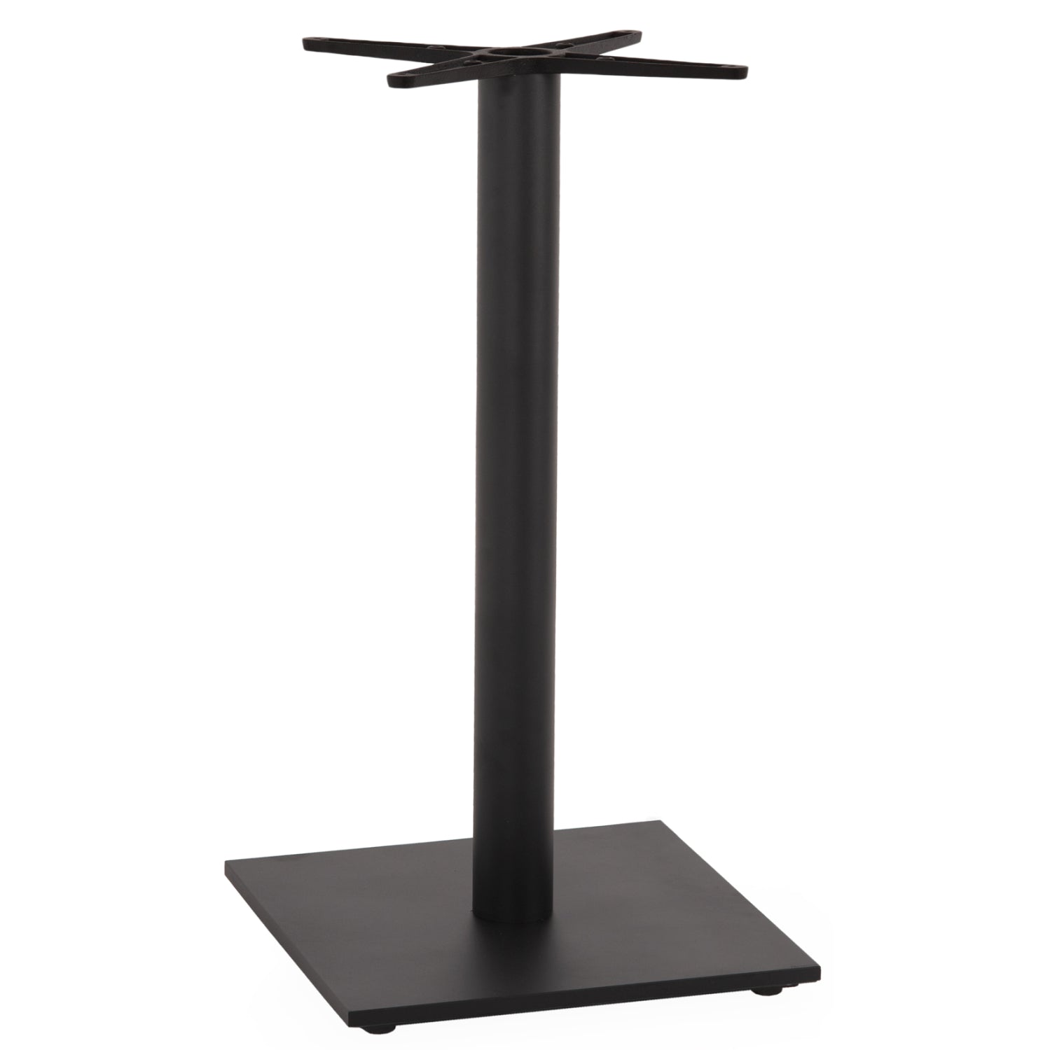 Метална основа за бар маса 474 сив цвят 45x45x94см