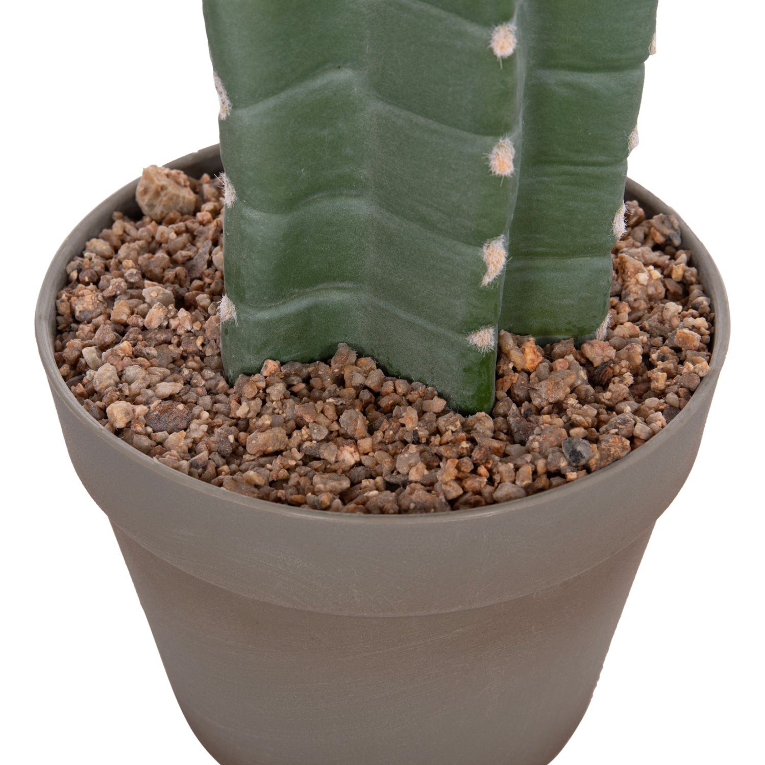 Декоративен синтетичен кактус със саксия 17.5x26x103см.