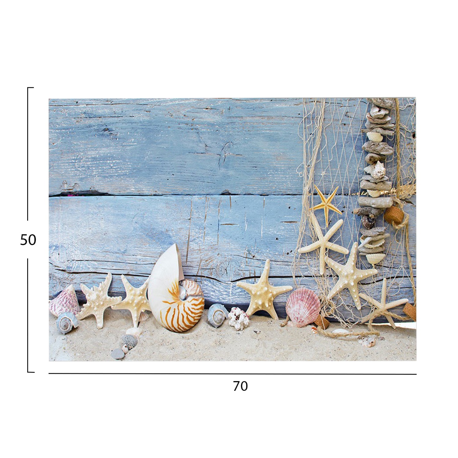 Стенна картина серия GOBI отпечатано платно 70x3(дебелина)x50cm.