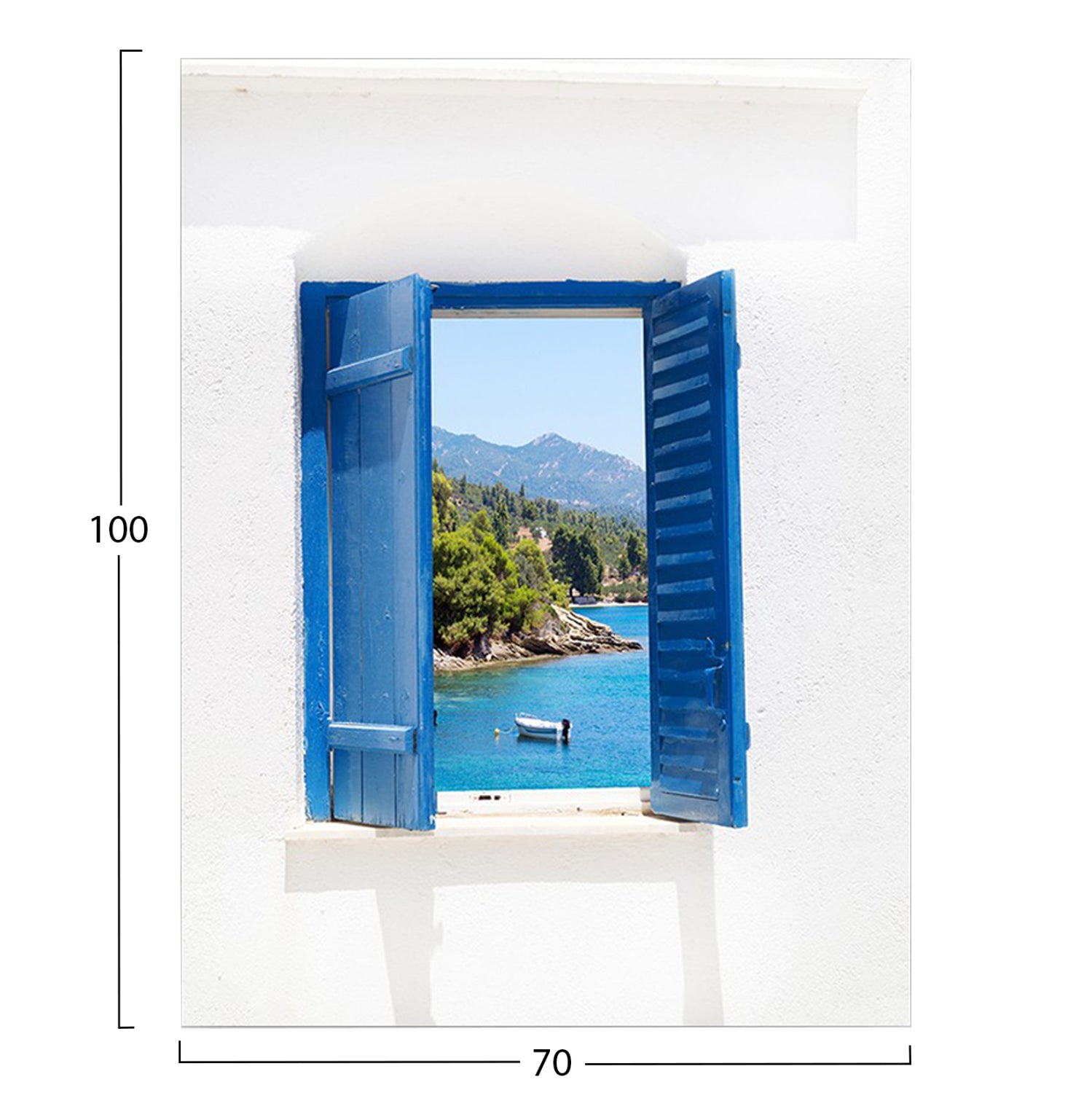 Стенна картина серия GOBI печатно платно 70x3(дебелина)x100см.