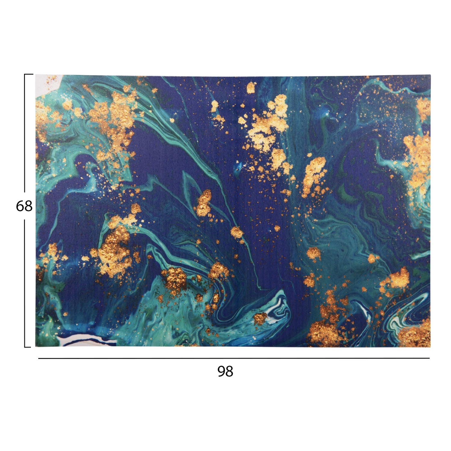 Стенна картина GOBI отпечатано платно 98x2.5(дебелина)x68cm.
