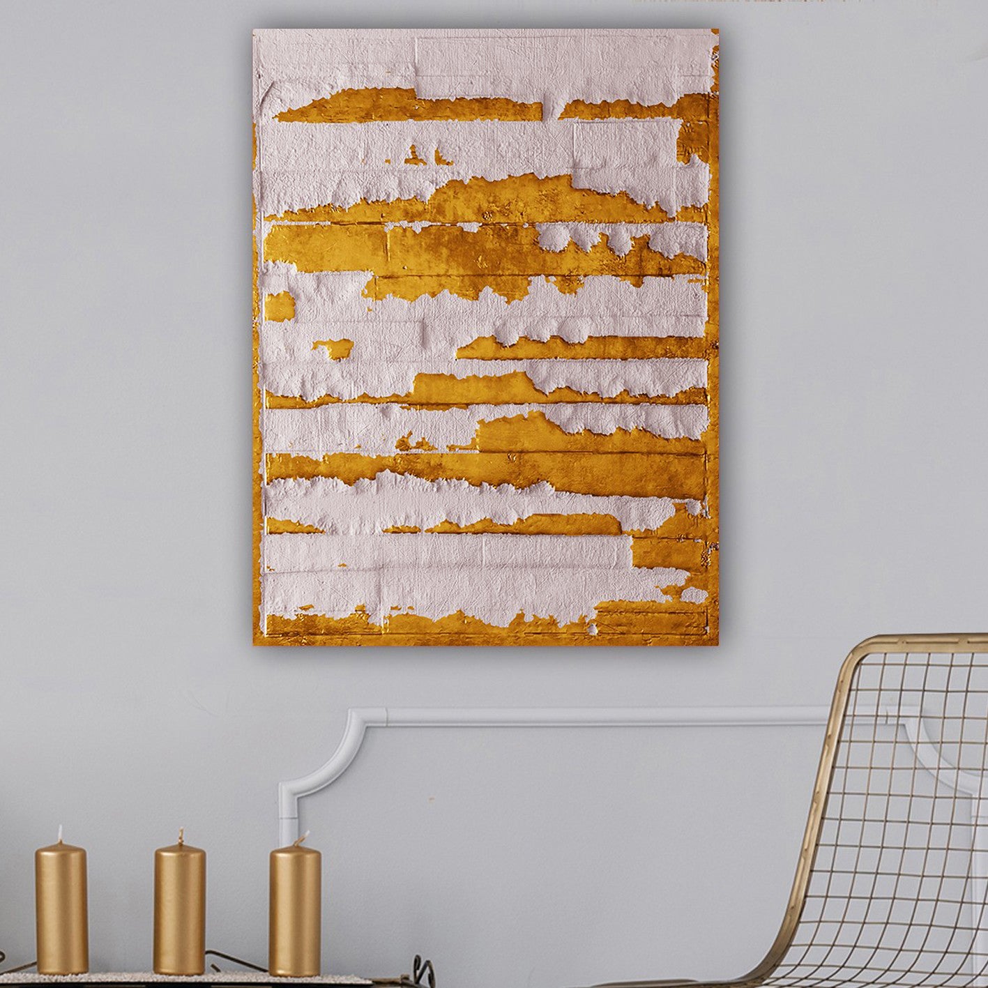 Стенна картина GOBI отпечатано платно 98x2.5(дебелина)x68cm.