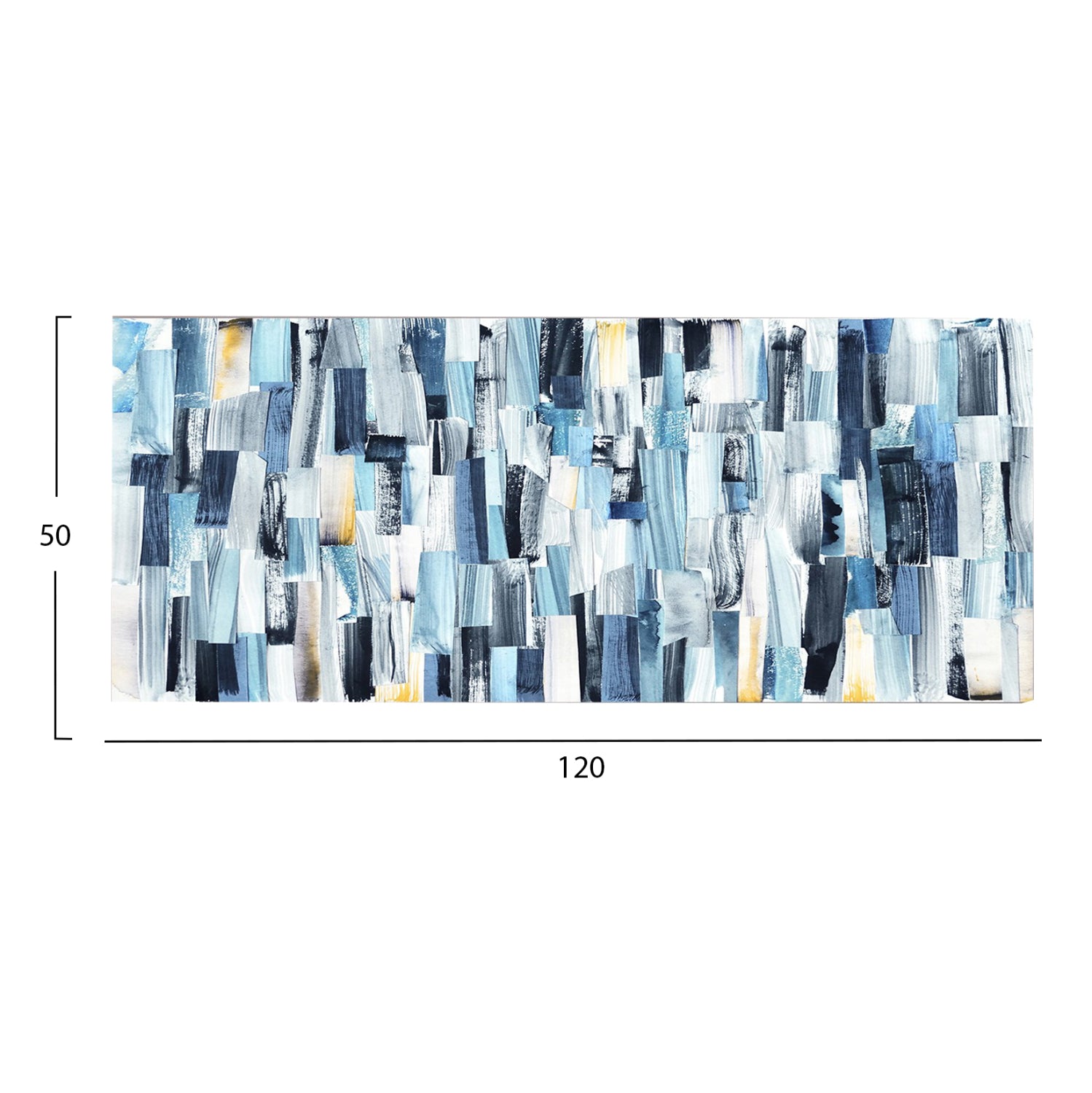 Стенна картина серия GOBI отпечатано платно 120x3(дебелина)x50cm.